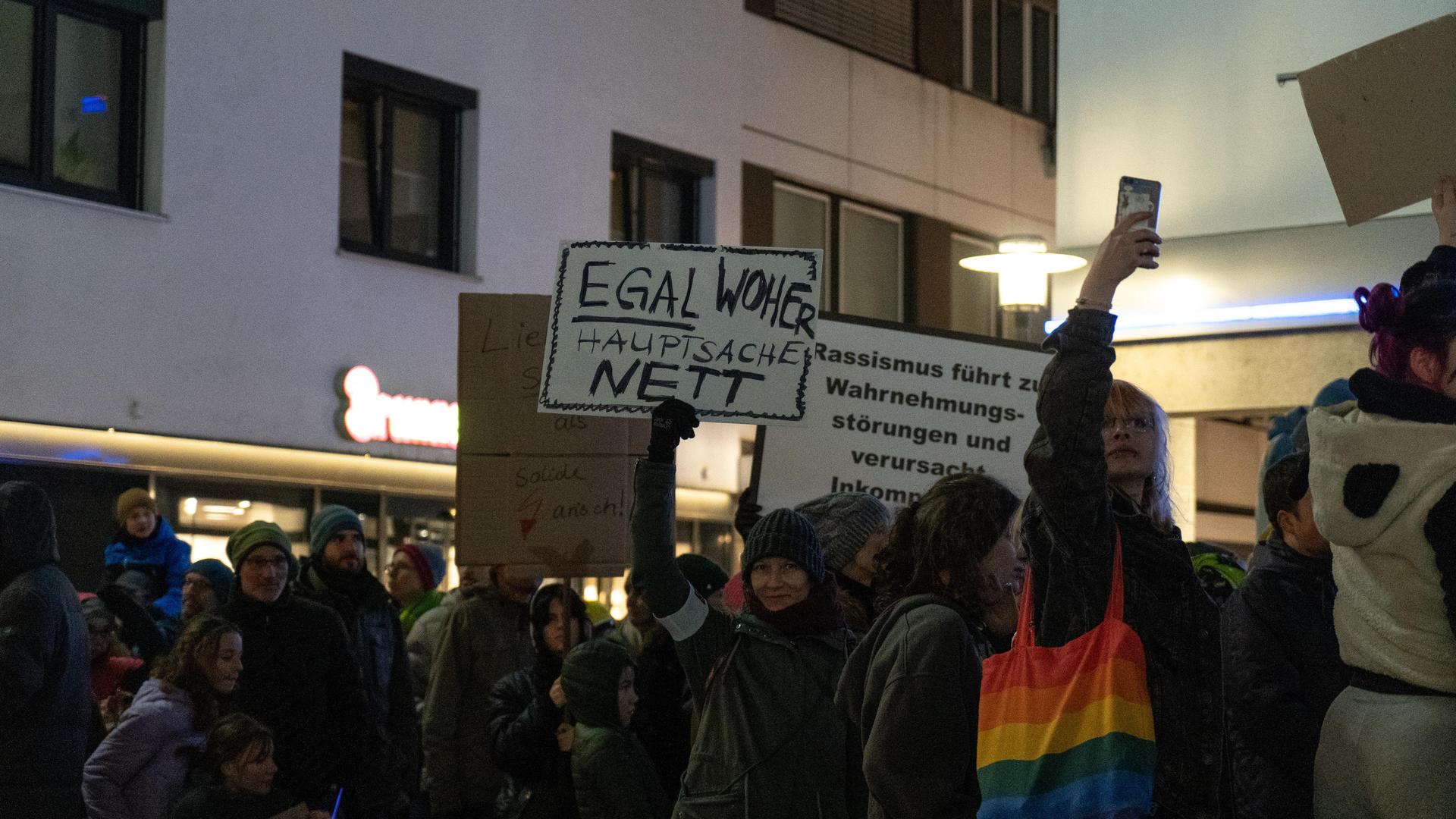 Demo gegen Rechts Tausende gehen in Weiden auf Straße Weiden24