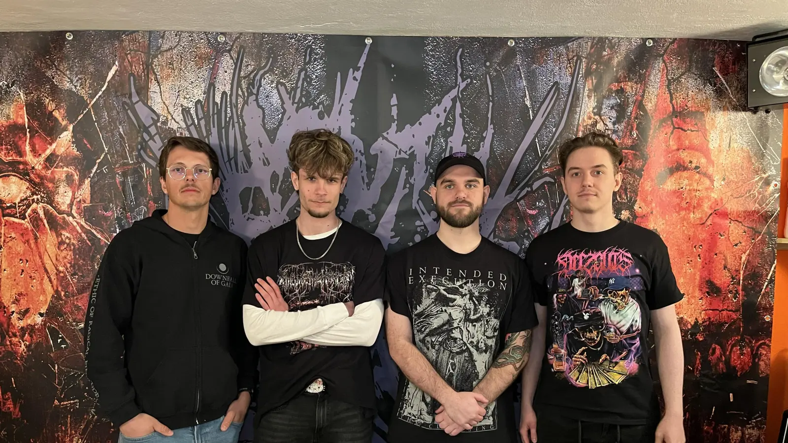 Die Weidener Band „Mouth Full of Glass”. (Bild: mcl)