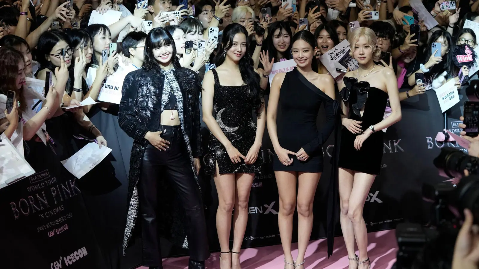 Die Girlgroup Blackpink meldet sich mit dem Song „Jump“ zurück. (Archivbild) (Bild: Ahn Young-joon/AP/dpa)