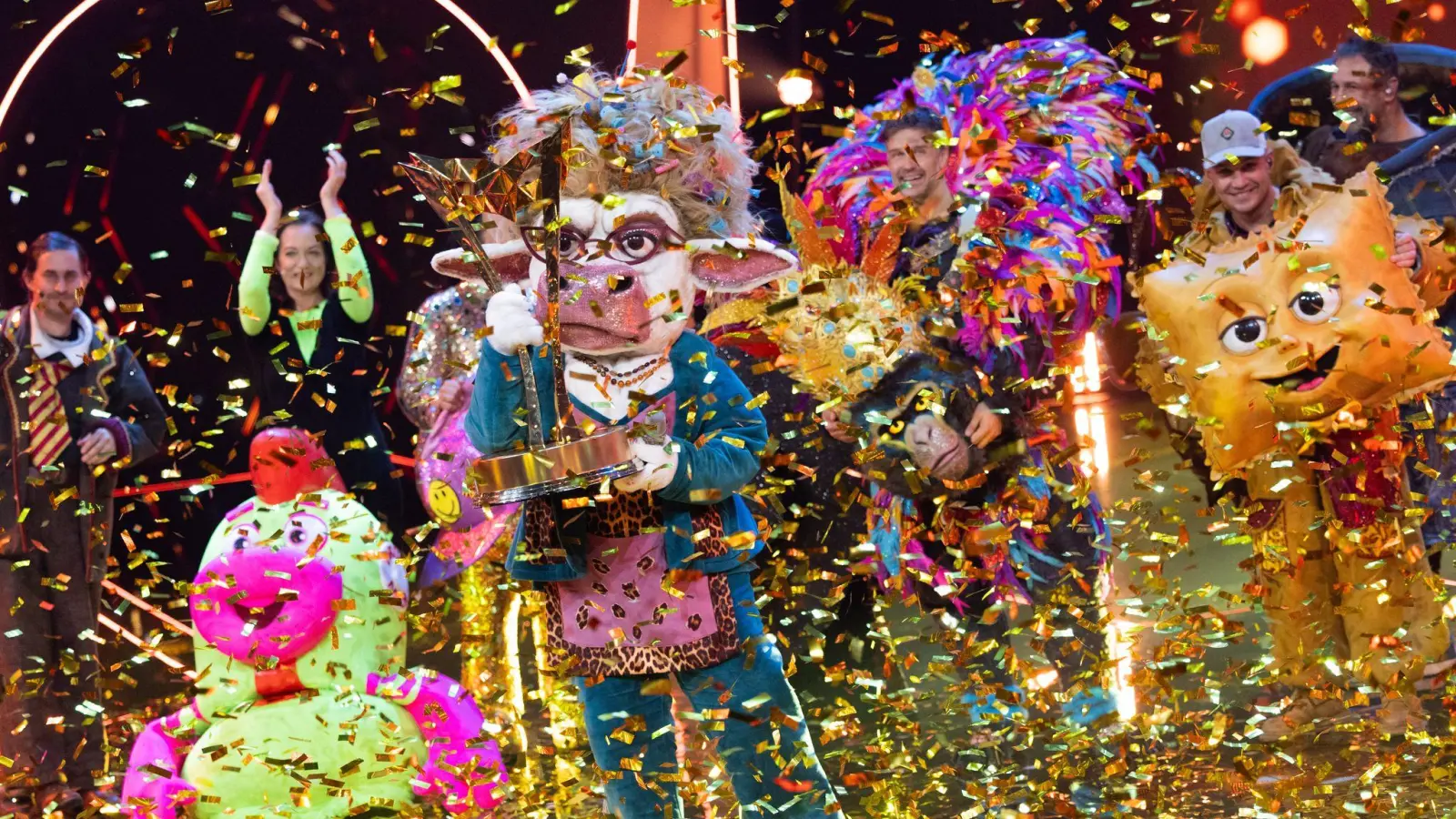 Künftig wird die Rätsel-Show „The Masked Singer“ aufgezeichnet. (Archivbild) (Bild: Rolf Vennenbernd/dpa)