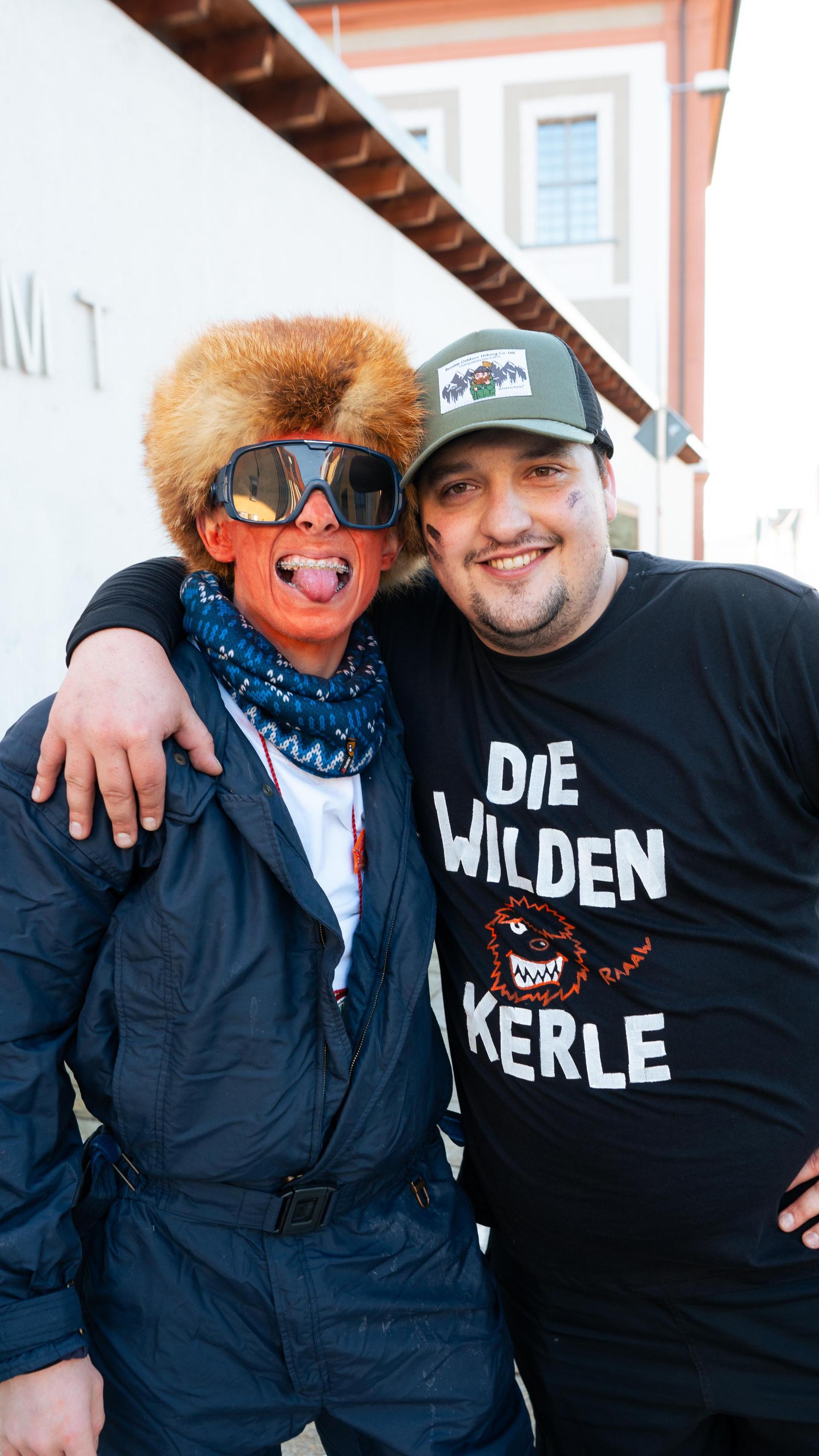 Erst Faschingszug, dann Afterparty in Neustadt. Wir haben die Bilder.  (Bild: Hannes Stock)