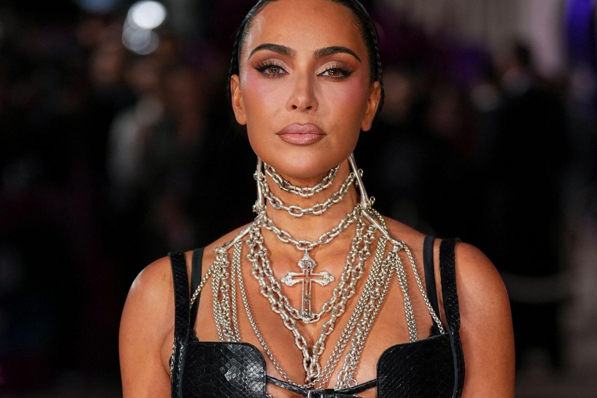 Kim Kardashian war nach eigenen Angaben fünf Jahre lang Single. (Archivfoto) (Bild: Scott A Garfitt/Invision/dpa)