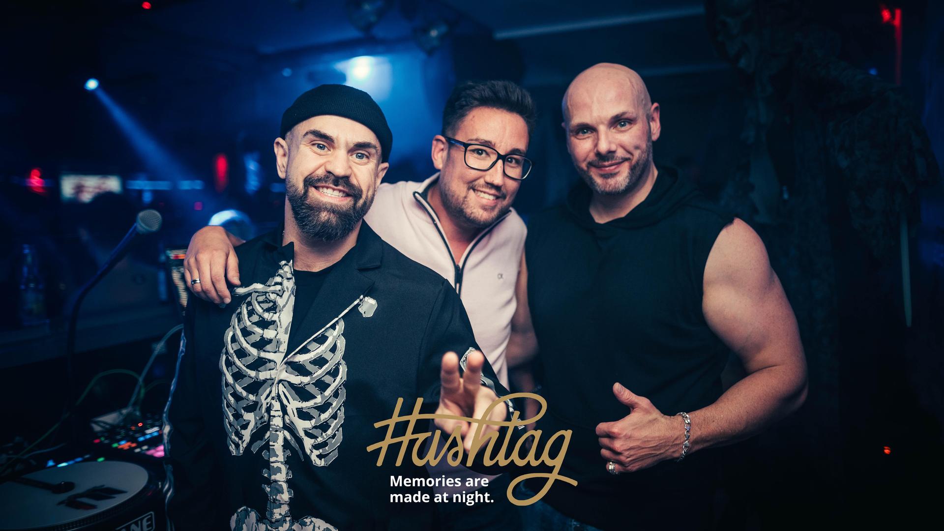 Halloween-Party im Hashtag.  (Bild: Sebastian Reiter)