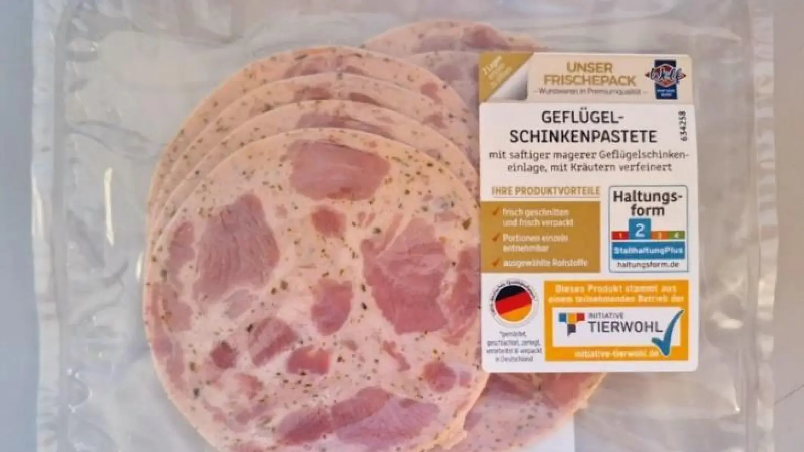 Das ist die vom Rückruf betroffene Wurst. (Bild: Wolf)