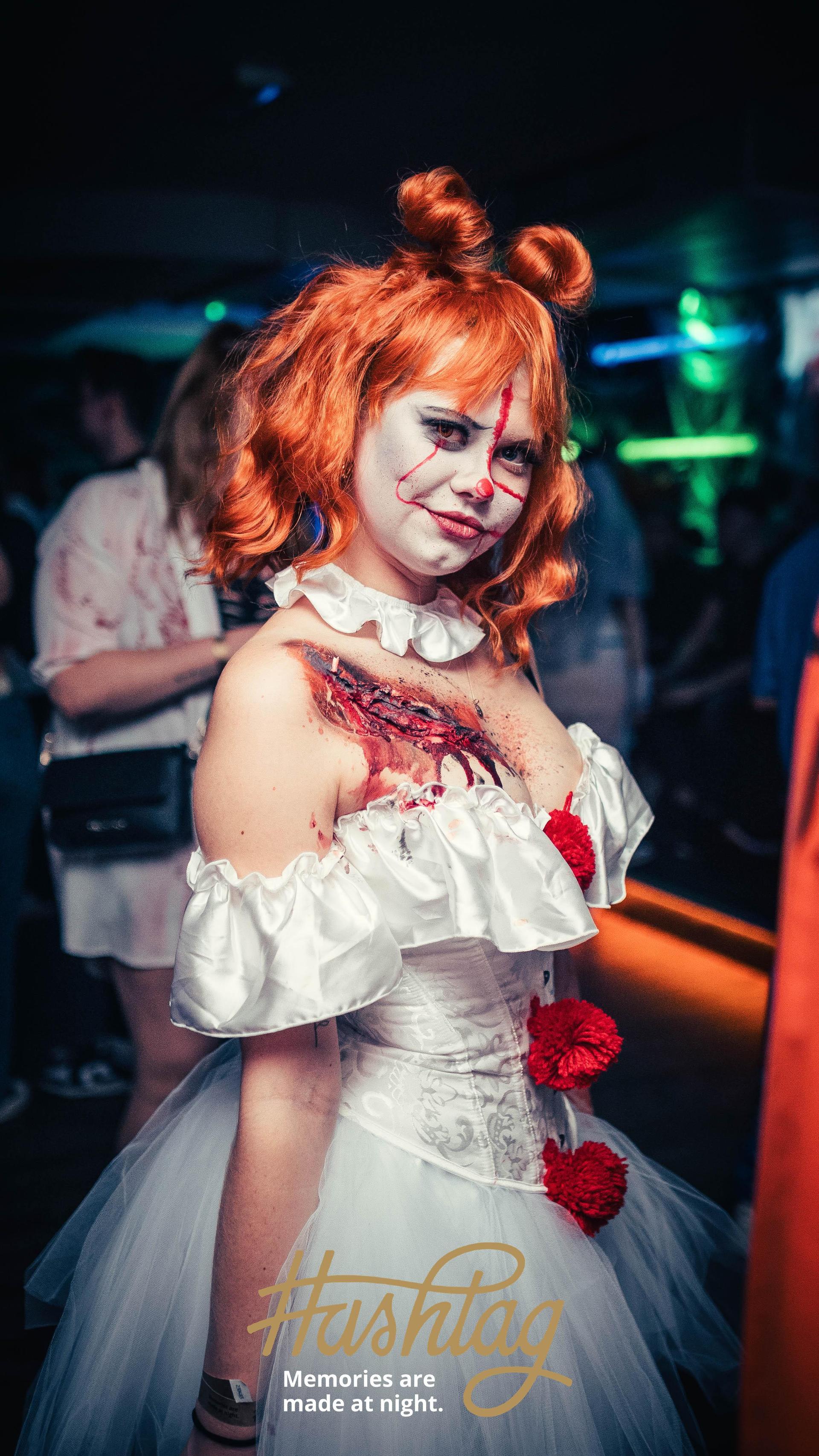 Halloween-Party im Hashtag.  (Bild: Sebastian Reiter)