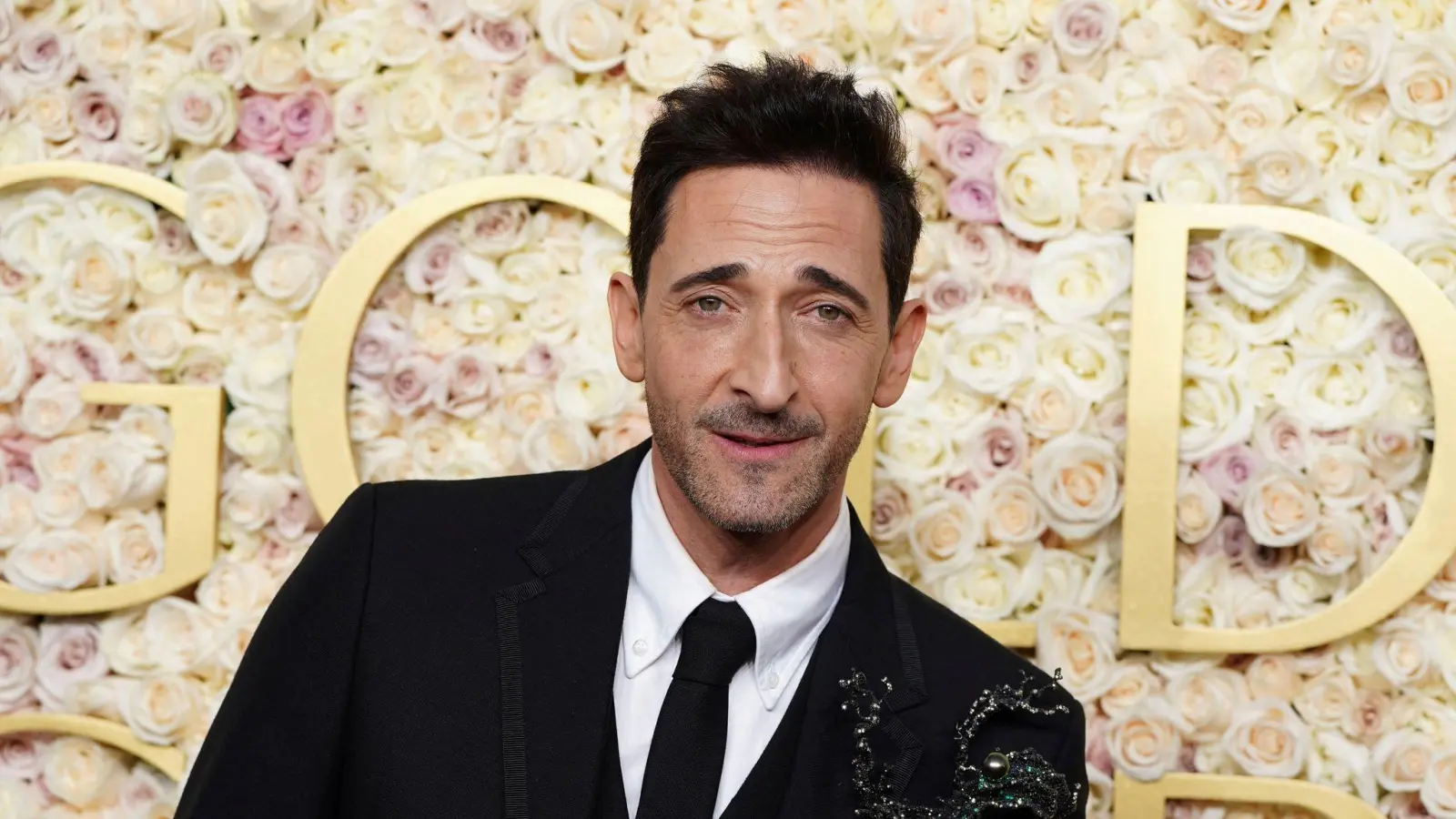 Adrien Brody im Januar bei den Golden Globes.  (Bild: Jordan Strauss/Invision/AP/dpa)