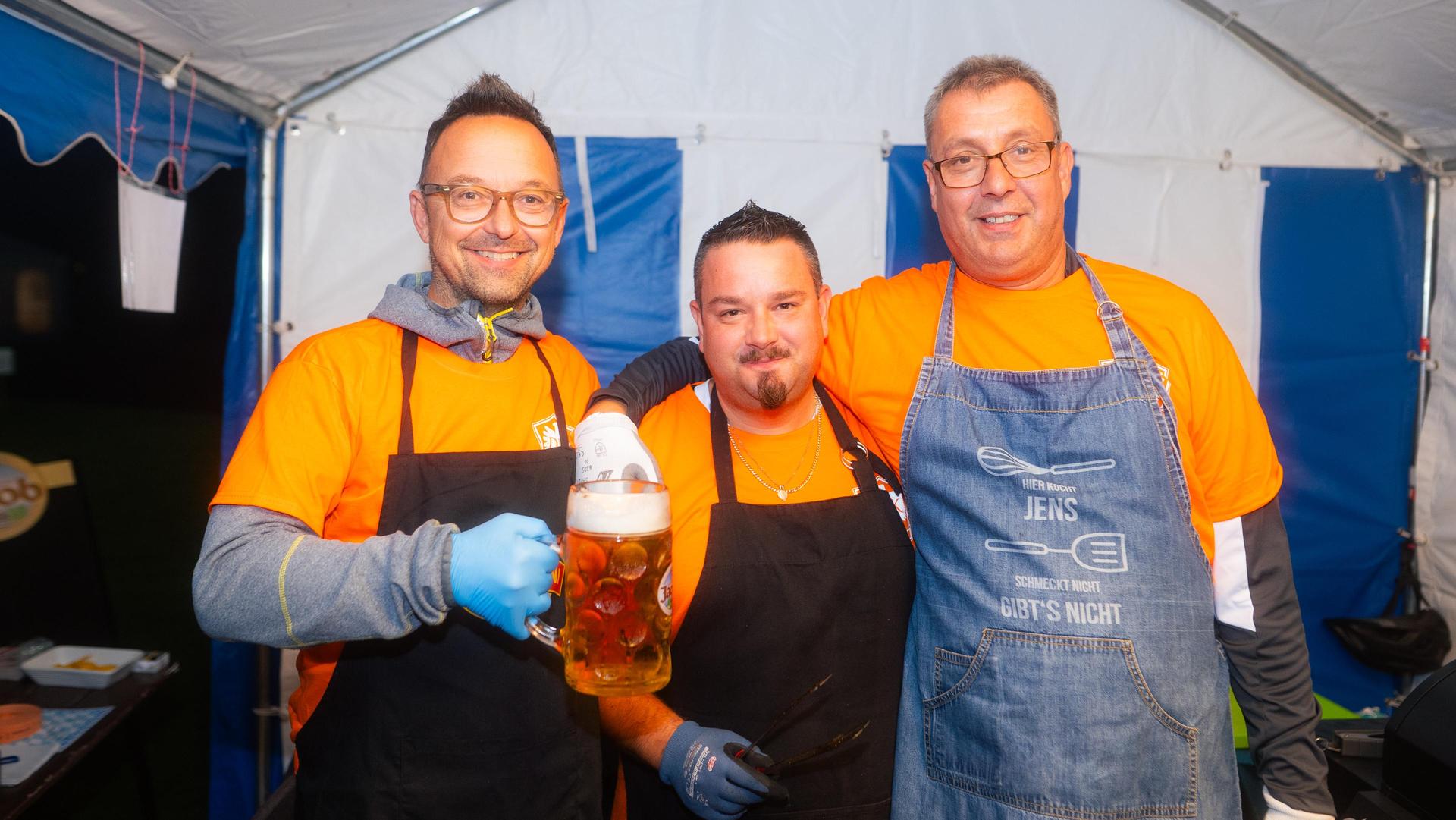 Am Freitag feierte die DJK Weiden Kirchweih am Flutkanal. (Bild: Hannes Stock)