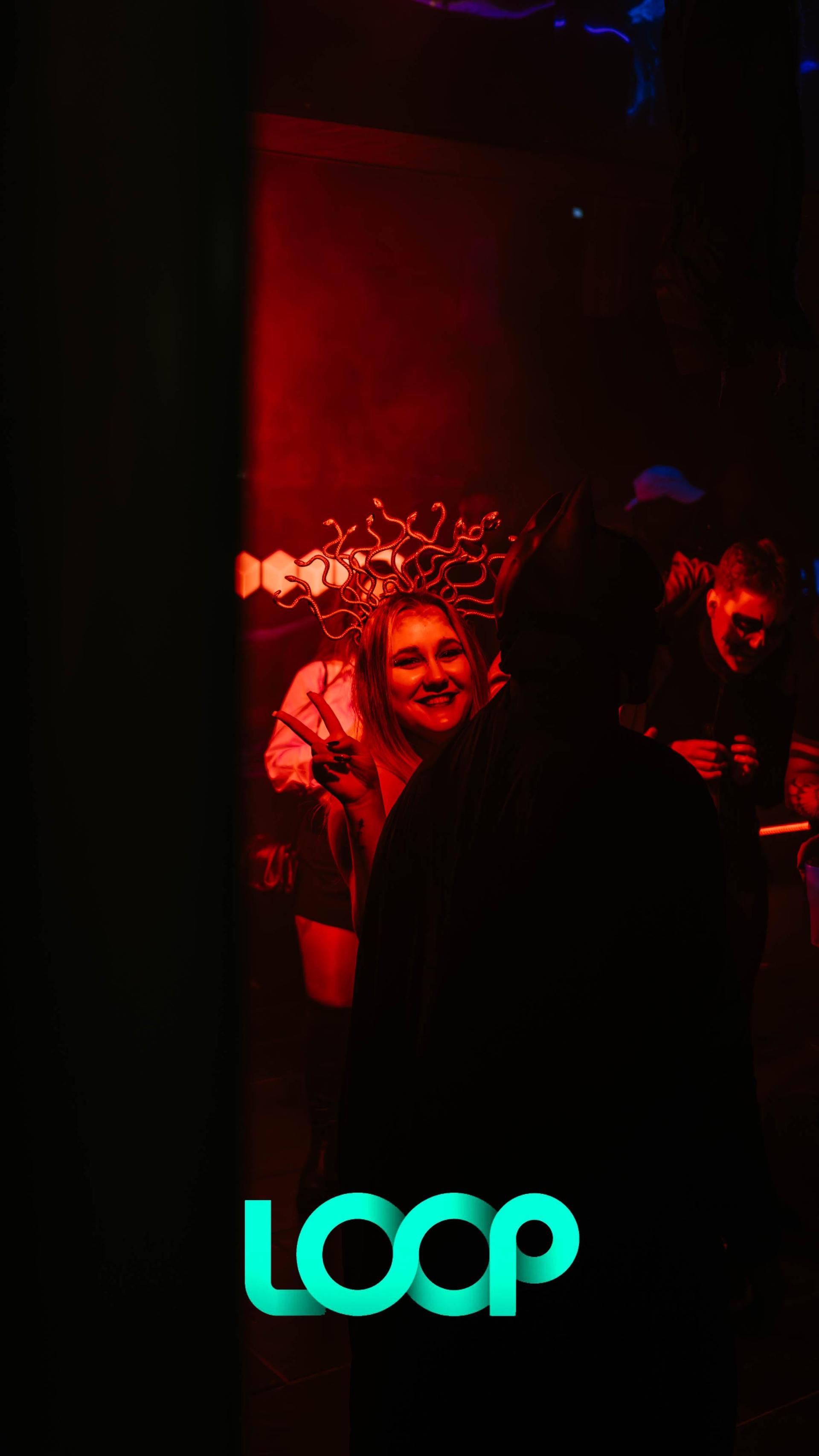 So war die Halloween-Feier im Loop Weiden. (Bild: Lukas Frey)