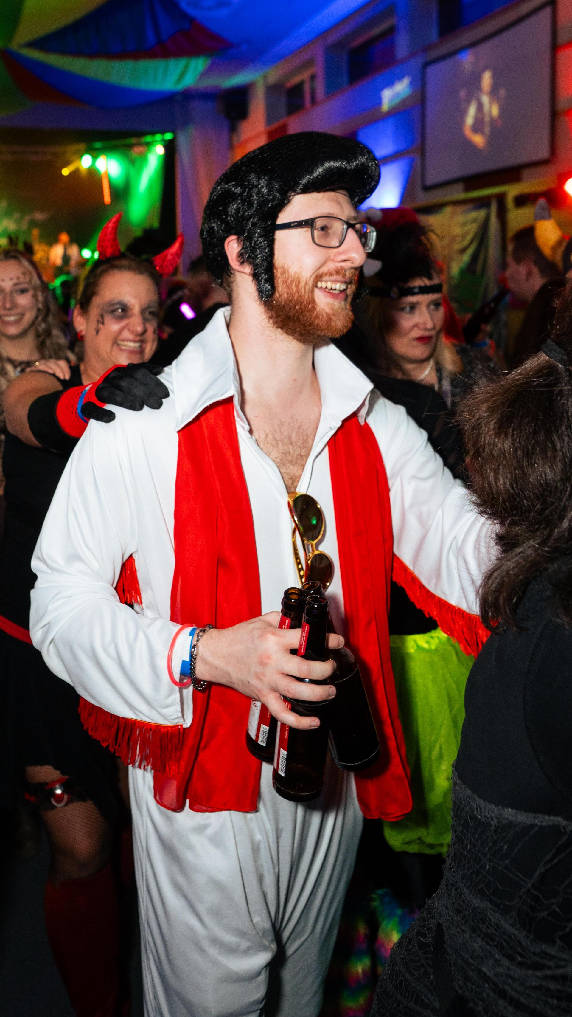 Auch in Pirk habt ihr's ordentlich krachen lassen. (Bild: Hannes Stock)