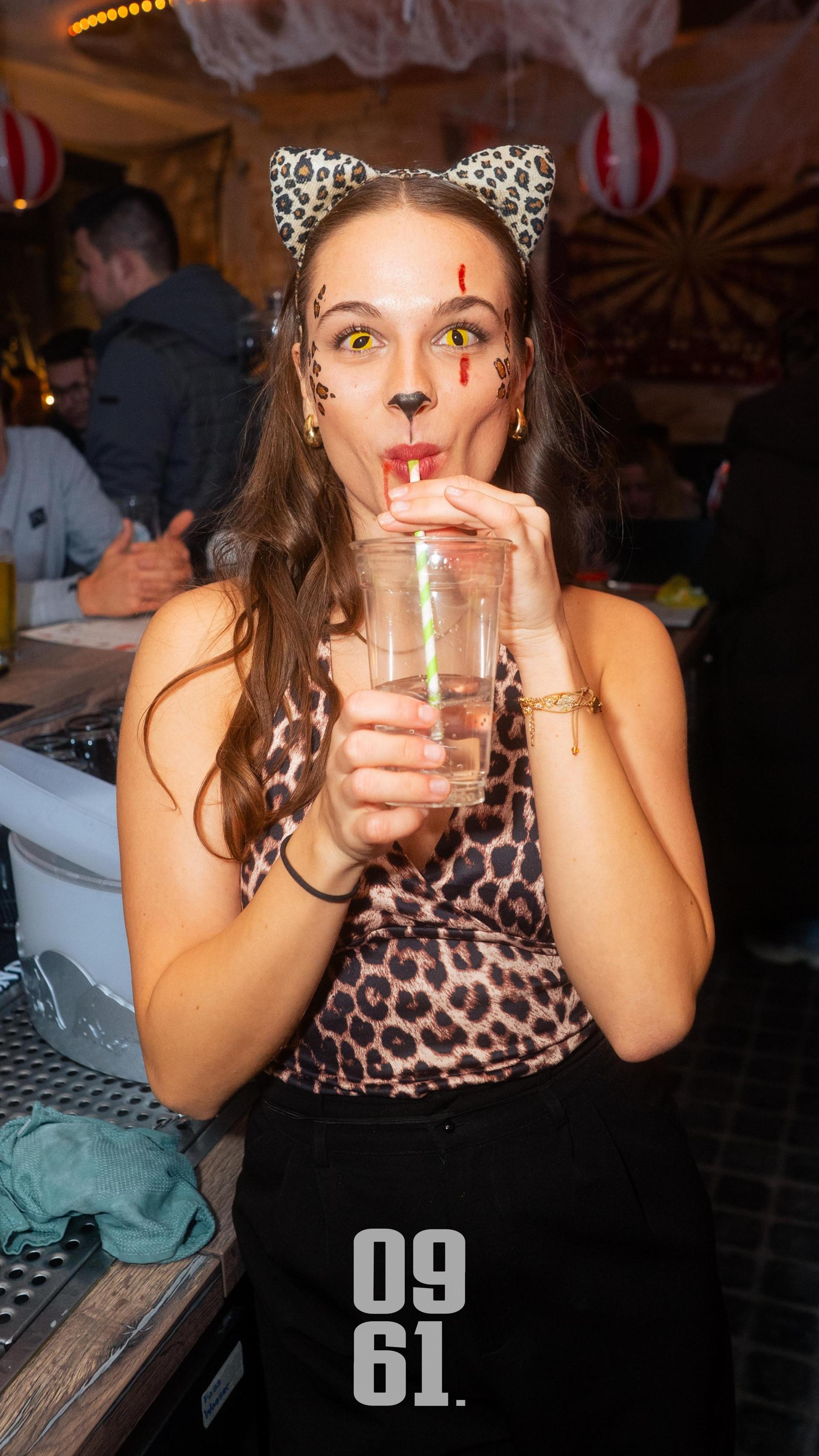 Am Freitag wurde im SantoRino nochmal verspätet Halloween gefeiert! (Bild: Hannes Stock)