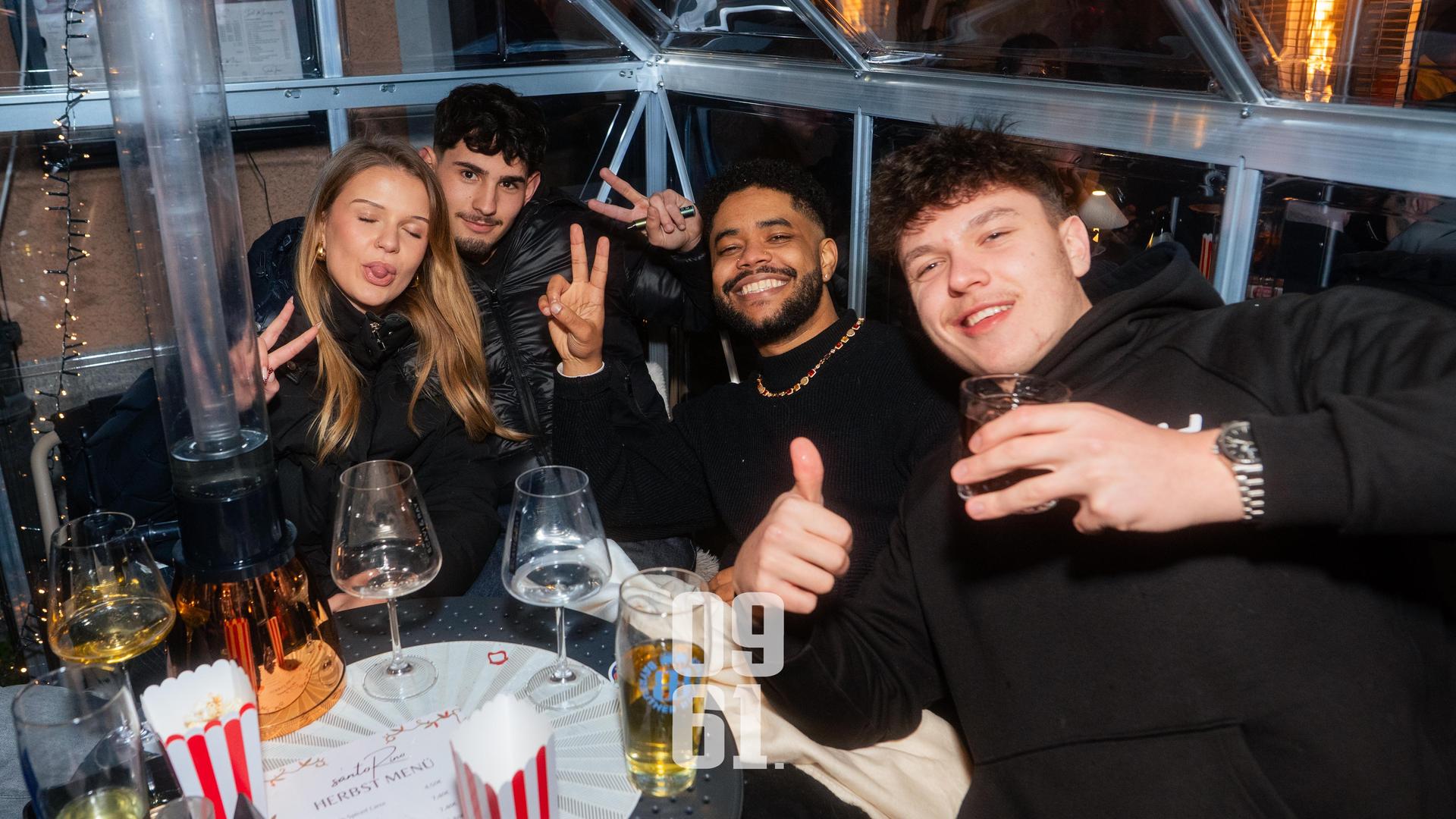 Am Freitag wurde im SantoRino nochmal verspätet Halloween gefeiert! (Bild: Hannes Stock)