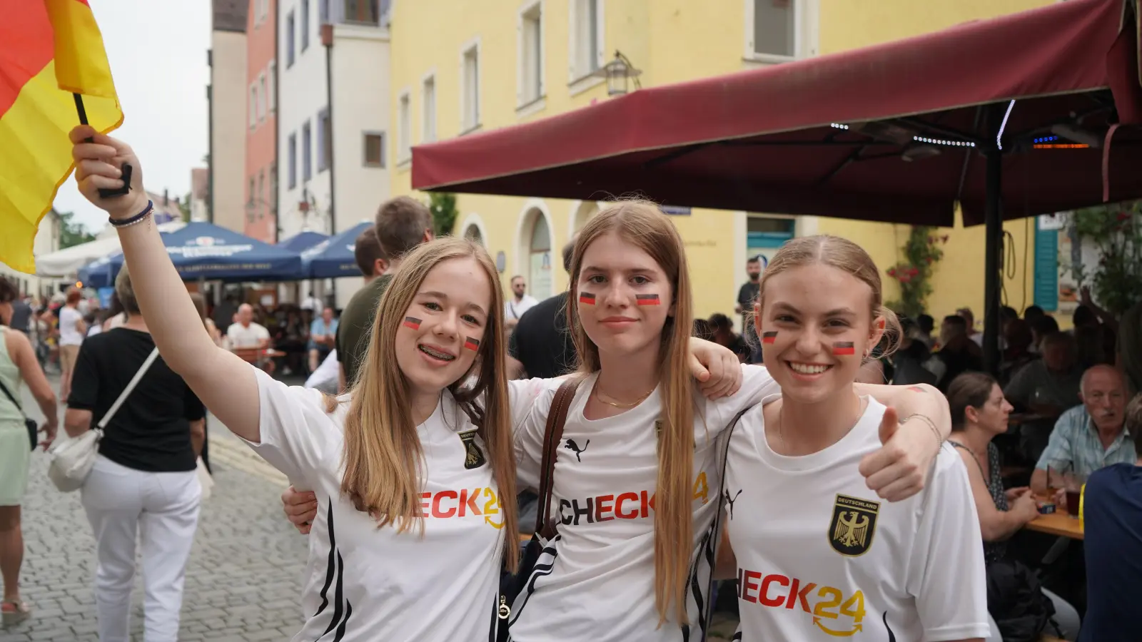 Public Viewing und Warm-up zum Bürgerfest 2024.  (Archivbild: mcl)