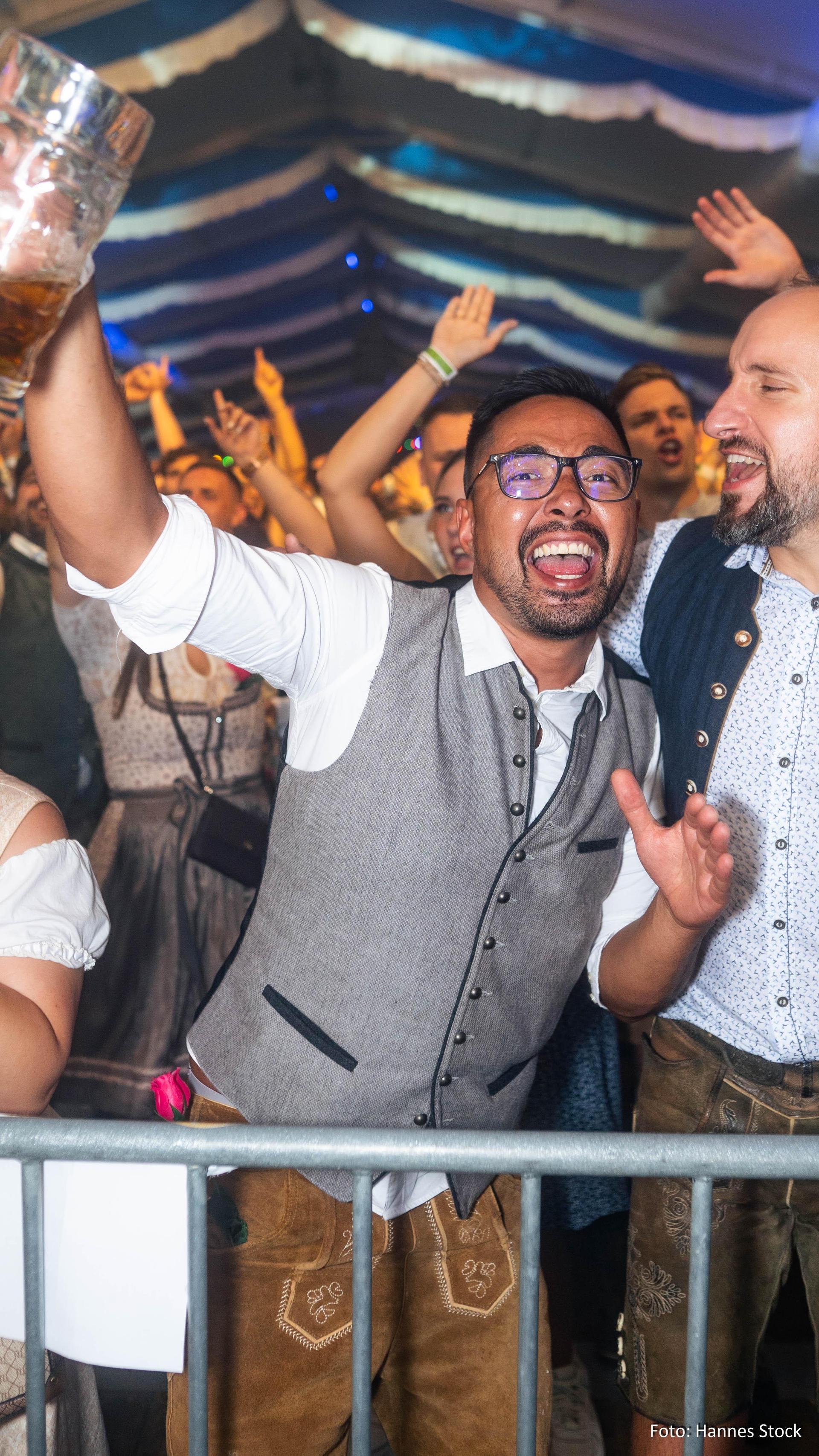 Das war die Flosser Kirwa am Samstag.  (Bild: Hannes Stock)