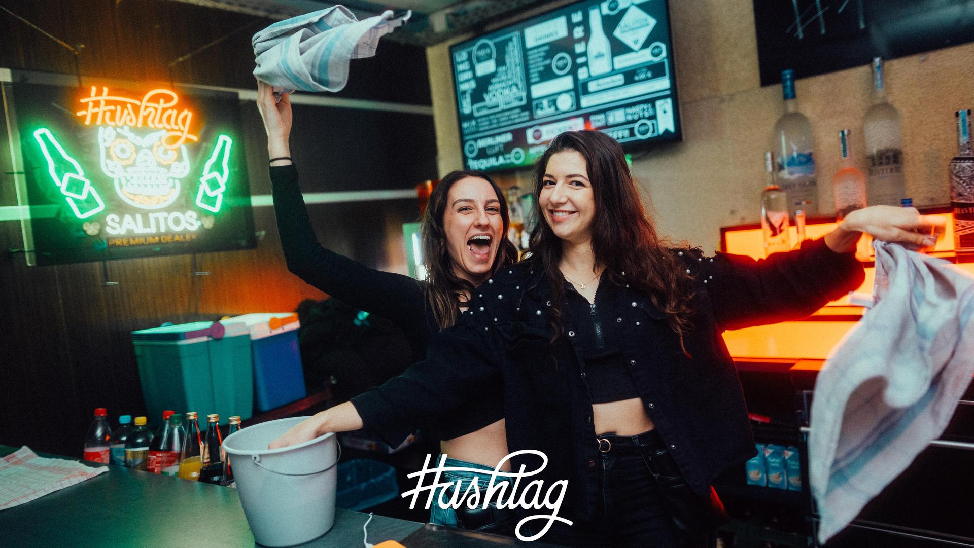 So war die Seminarabgabe-Party im Hashtag Weiden (Bild: Sebastian Reiter)
