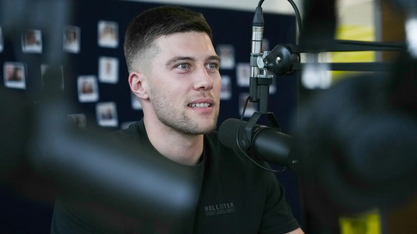 Maximilian Kolb war in der neuen Folge des Podcasts „Powerplay” zu Gast. (Bild: Marco Meier)