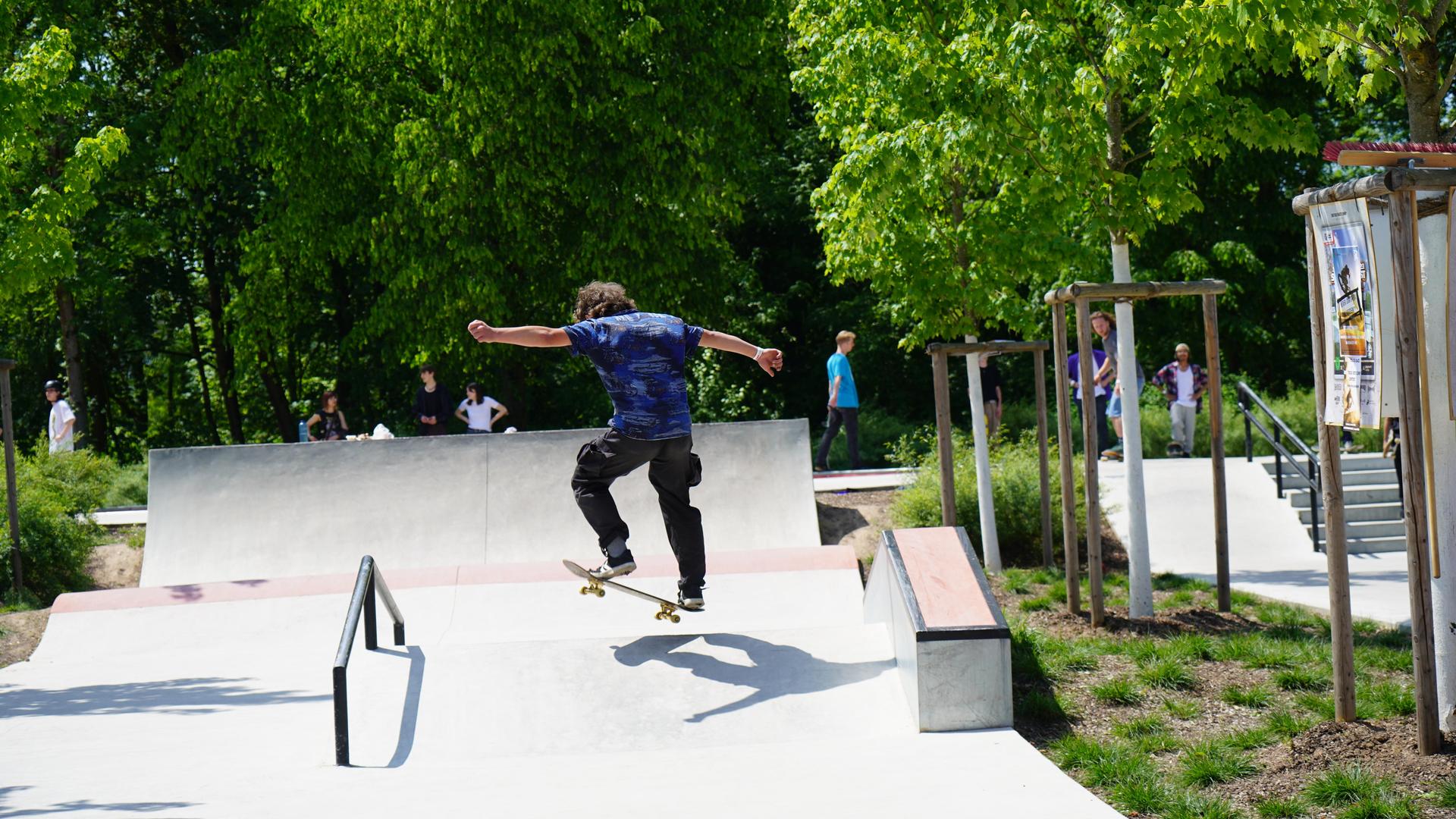 Der 2. Skatecontest in Weiden.  (Bild: mcl)