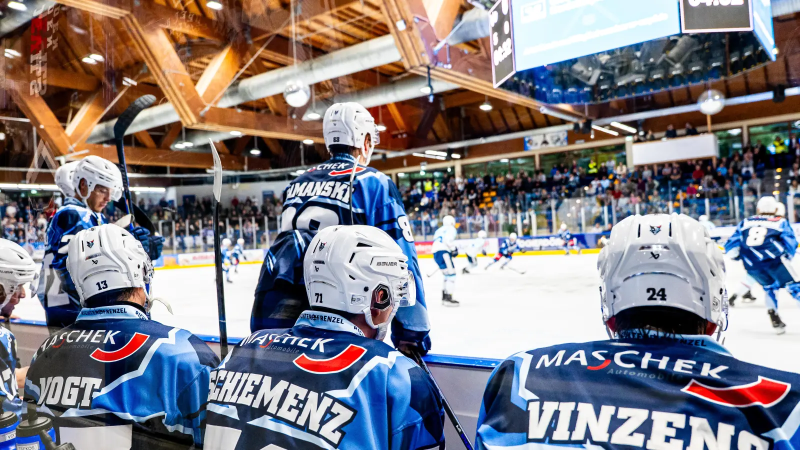 Wo geht die Reise der Blue Devils Weiden in ihrer zweiten DEL2-Saison hin? Team Präsident Stephan Seeger äußerte am vergangenen Samstag ambitionierte Pläne. (Bild: Elke Englmaier)