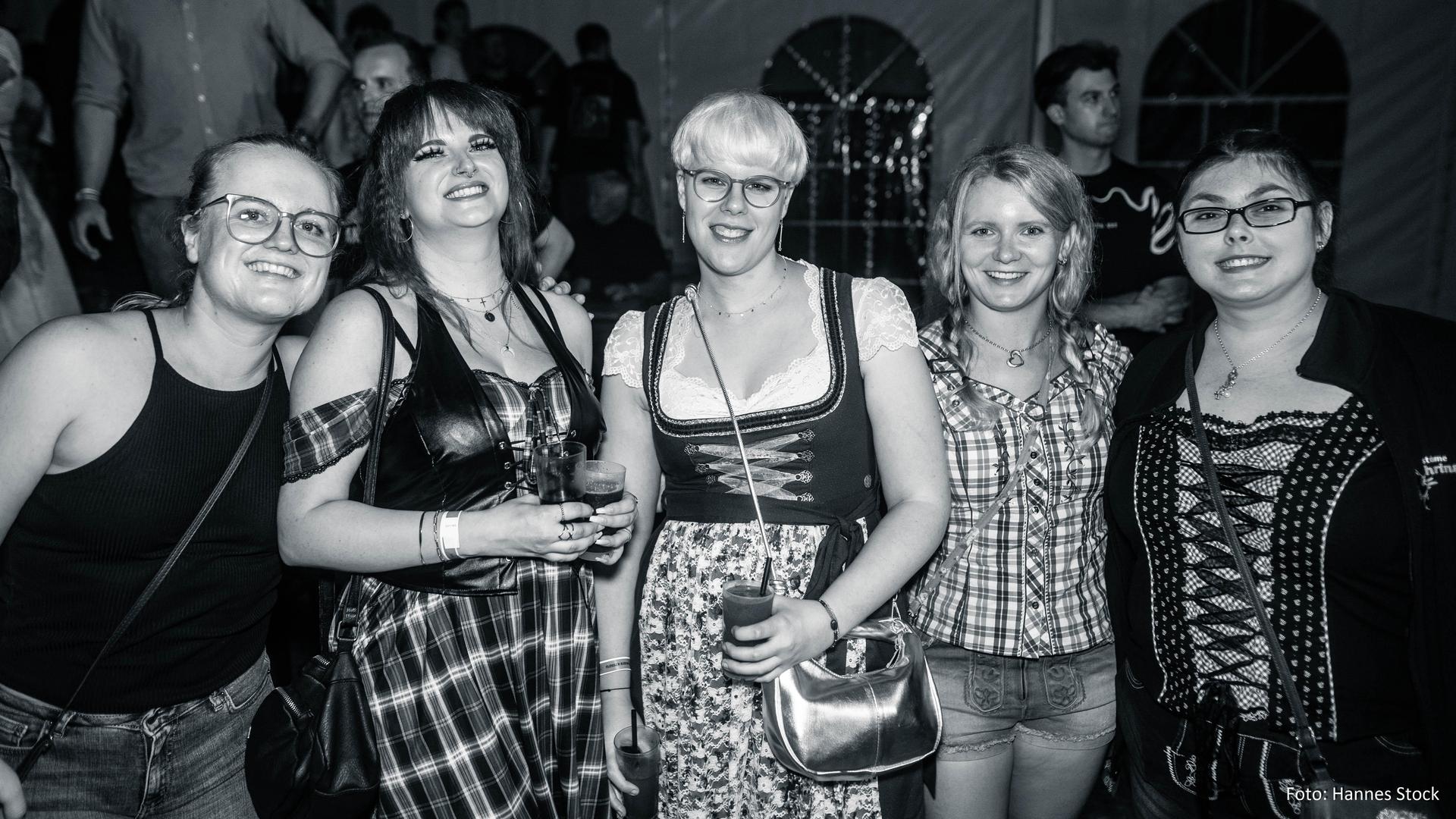 Das war die Flosser Kirwa am Samstag.  (Bild: Hannes Stock)