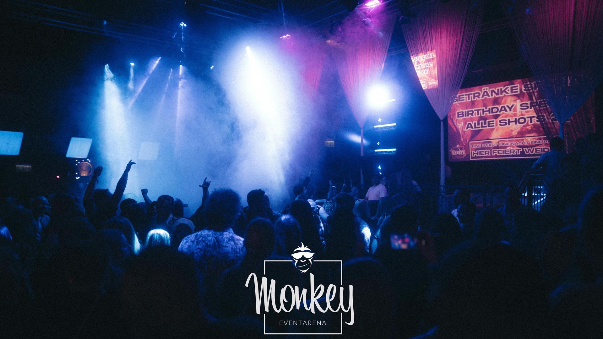 Ü30-Party in der Monkey Eventarena in Weiden.  (Bild: Sebastian Reiter)