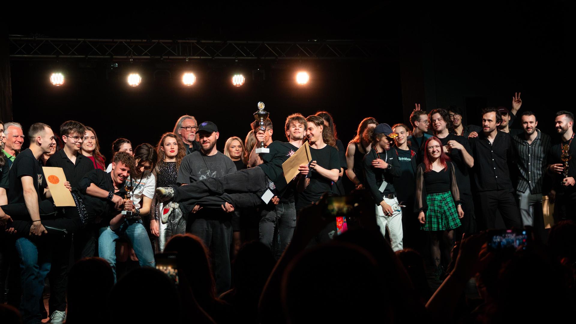 Bandcontest „Weiden tobt” im JUZ in Weiden. (Bild: Marina Gube)