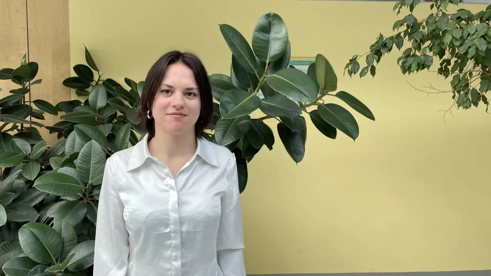 Anastasia Busch ist Schülersprecherin, stellvertretende Bezirksschülersprecherin und seit Kurzem auch Landesschülersprecherin der Förderschulen. Die 18-Jährige will etwas bewegen.  (Bild: Paulina Schmidt)