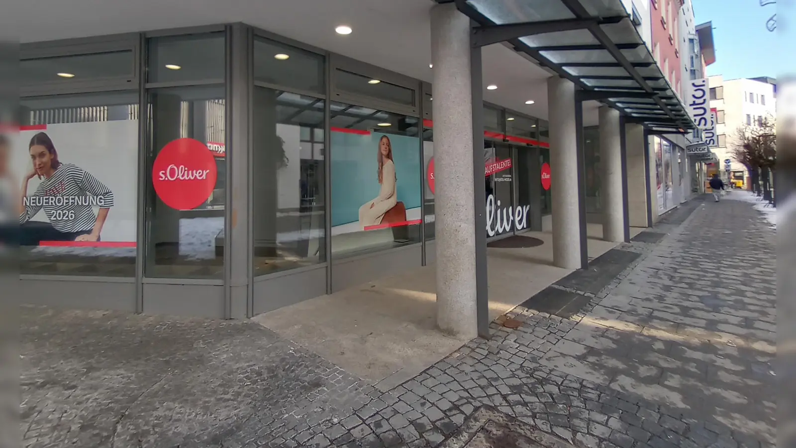 Auf rund 350 Quadratmetern Verkaufsfläche eröffnet in der Wörthstraße 14 in Weiden bald ein S.-Oliver-Geschäft. Geschäftsführer und Franchisenehmer ist Martin Reichelt aus Eslarn.  (Bild: shl)