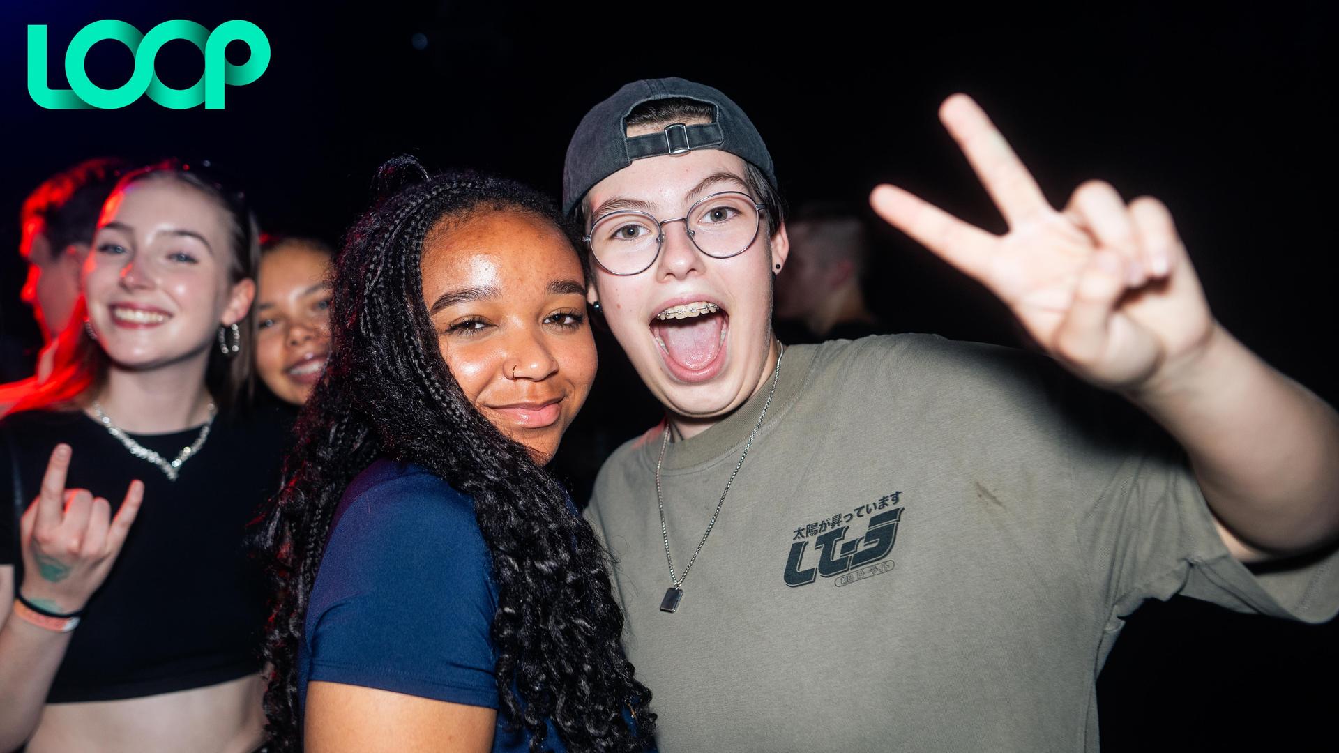 Die „School is out”-Party im Loop. (Bild: Hannes Stock)