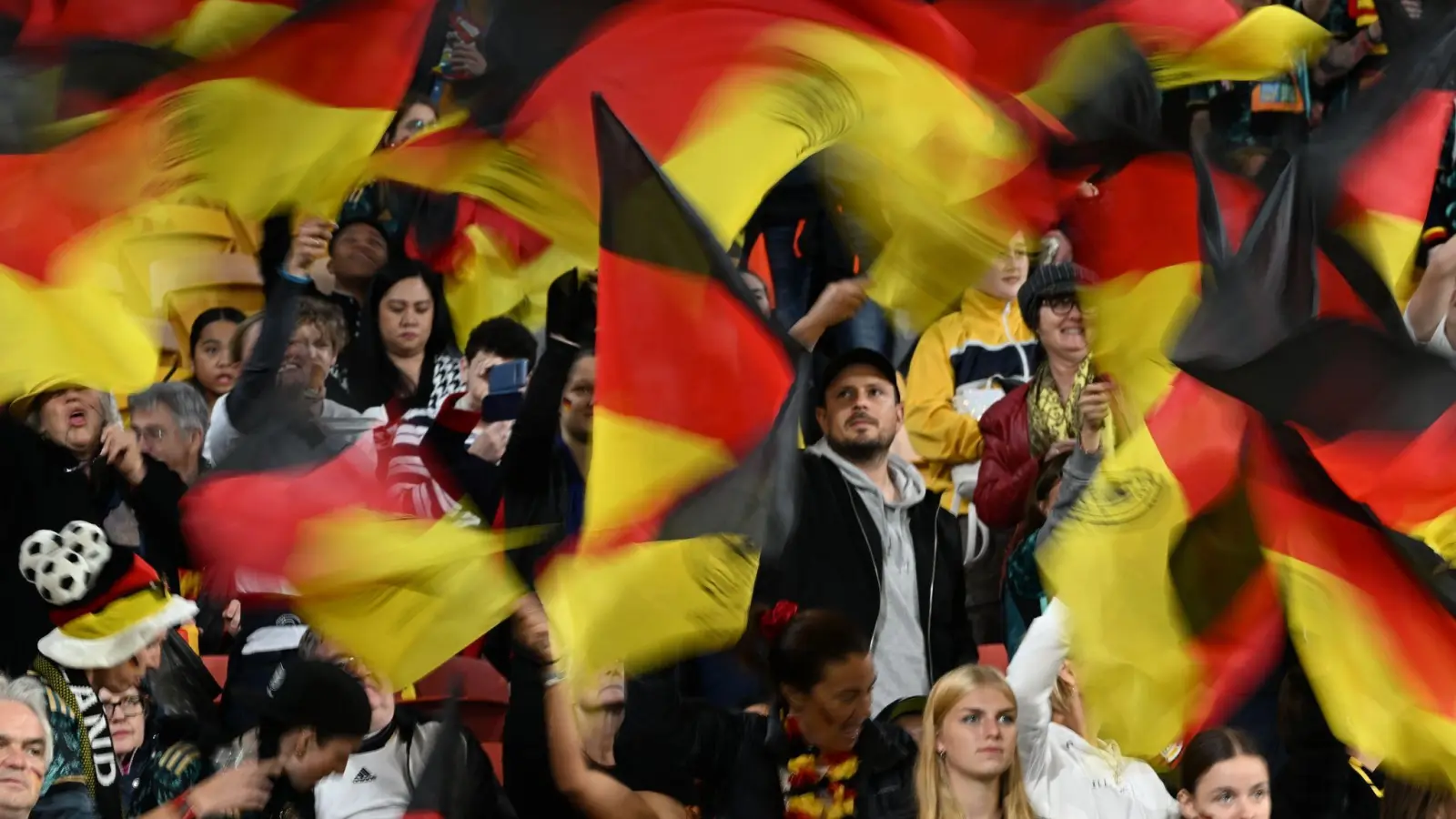 Die Euphorie in Deutschland vor der Heim-EM 2024 scheint geweckt. Das Turnier kann kommen. (Bild: Darren England/AAP/dpa)