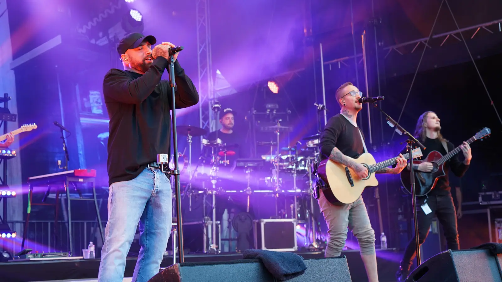 Die österreichische Band „Seiler und Speer” beim Campus Open Air 2023. (Bild: mcl)