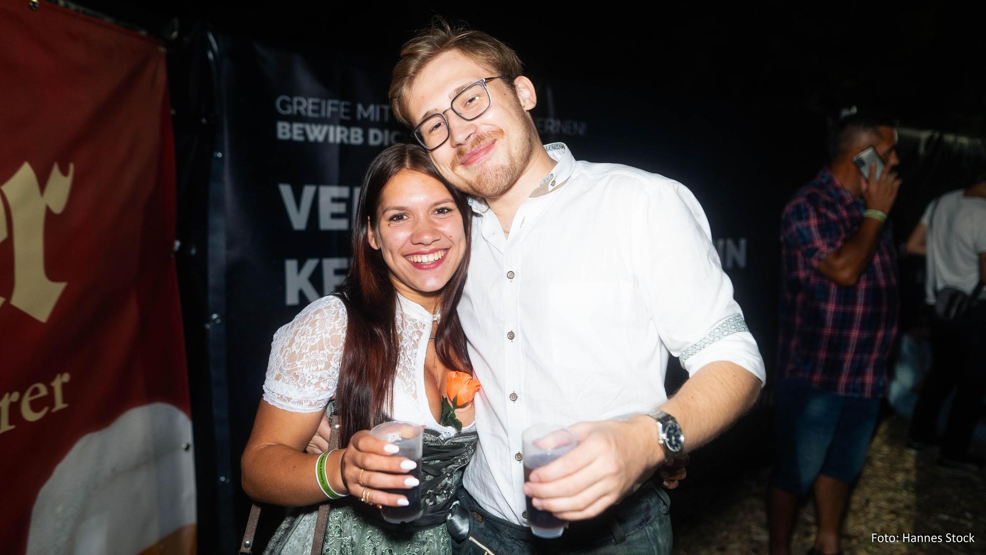 Das war die Flosser Kirwa am Samstag.  (Bild: Hannes Stock )