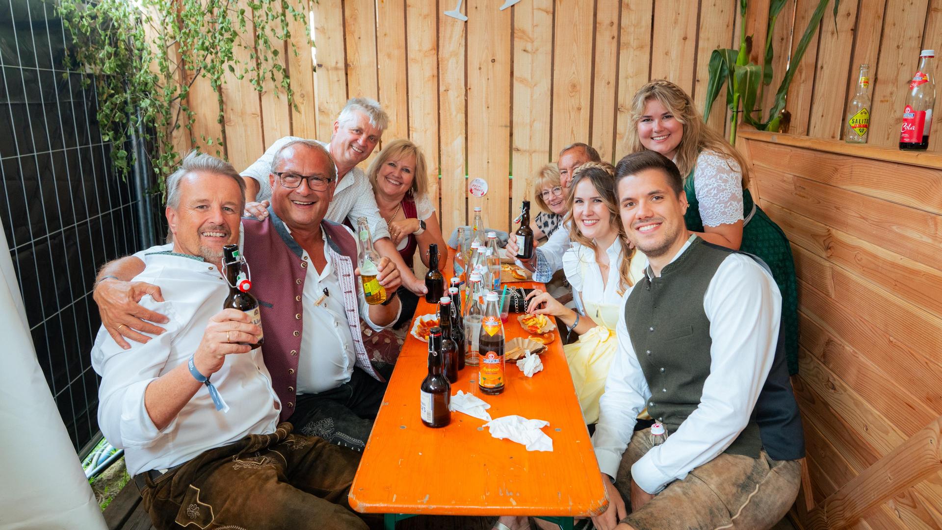 Das Finale der Kirwa in Floss. (Bild: Hannes Stock)