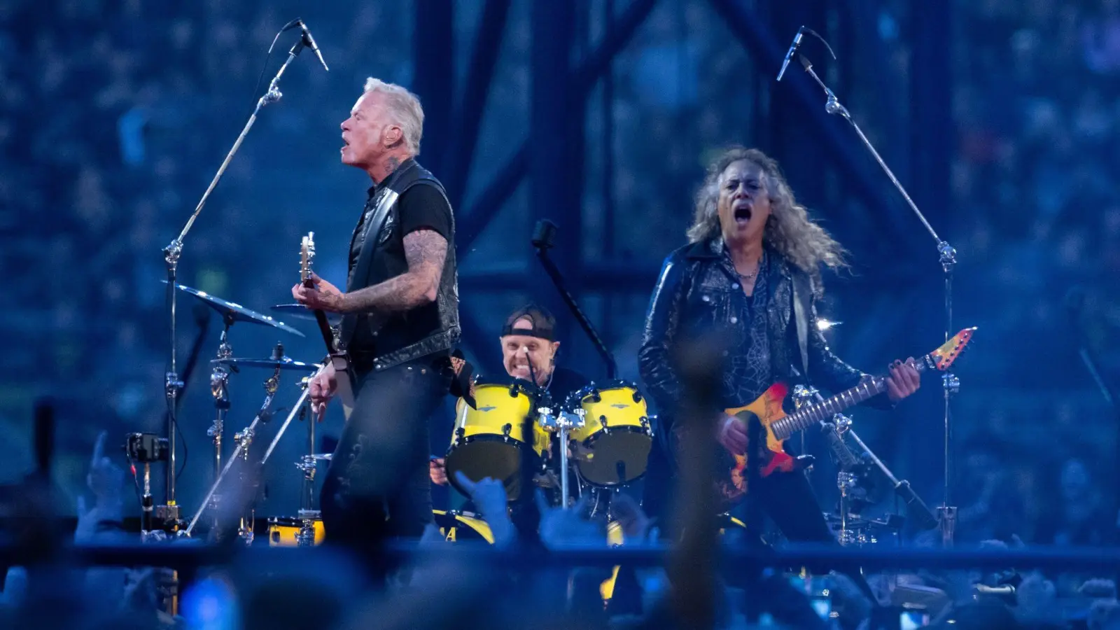 Metallica-Auftritt im Olympiastadion in München. (Bild: Sven Hoppe/dpa)