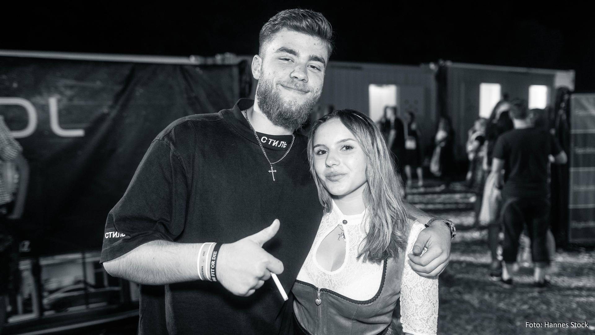 Das war die Flosser Kirwa am Samstag.  (Bild: Hannes Stock )