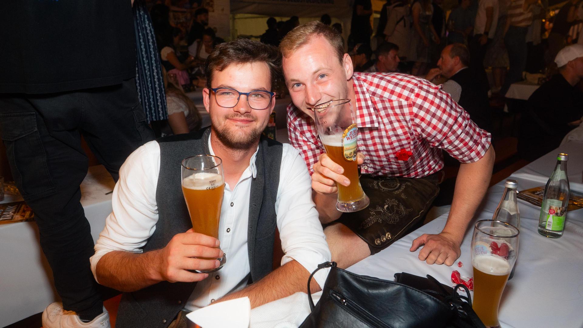 Der Samstag auf dem Weidener Volksfest 2025. (Bild: Hannes Stock)