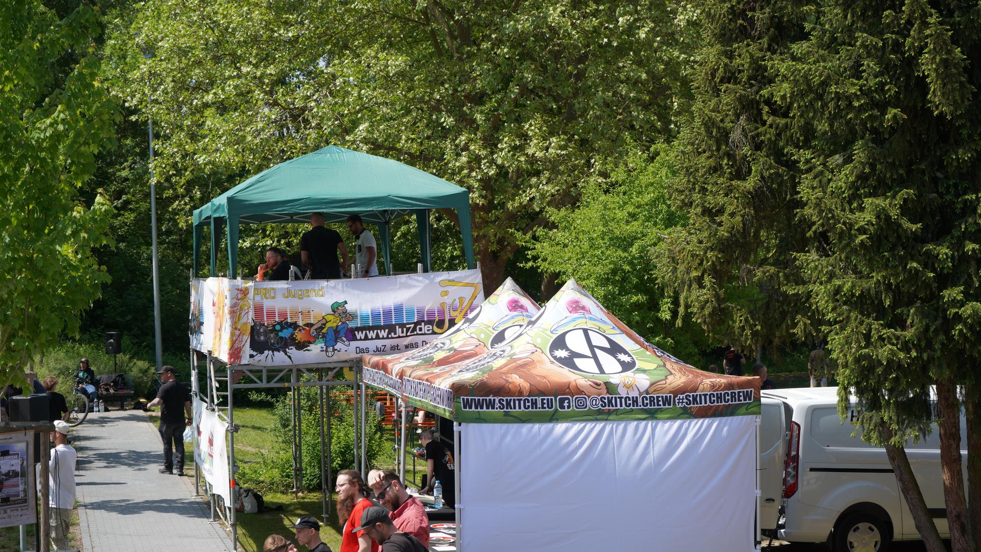 Der 2. Skatecontest in Weiden.  (Bild: mcl)