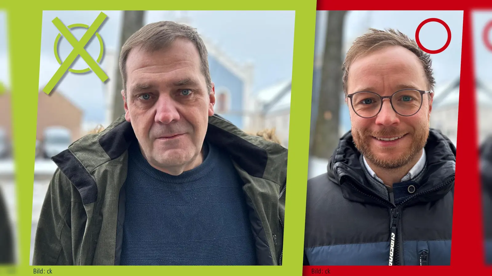 Ergebnis der Stichwahl am 22. März 2026: In Pleystein gewinnt Werner Rieß (SPD) gegen Christoph Müllhofer (CSU). (Grafik: gld)