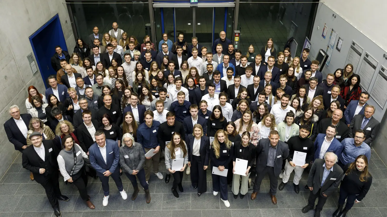 Die OTH Regensburg hat 107 Studentinnen und Studenten mit dem Deutschlandstipendium ausgezeichnet. (Bild: OTH Regensburg /Florian Hammerich)