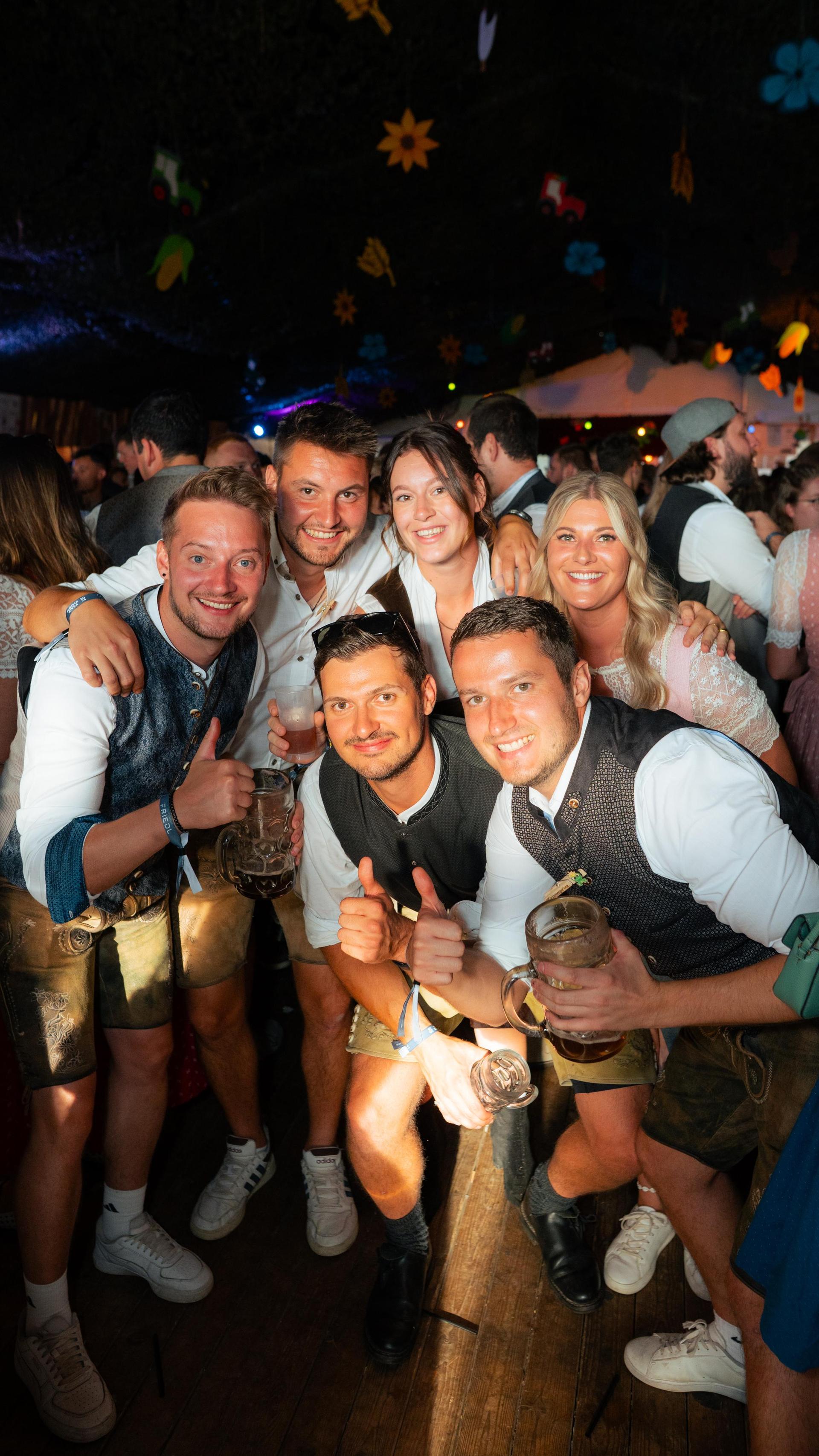 Das Finale der Kirwa in Floss. (Bild: Hannes Stock)