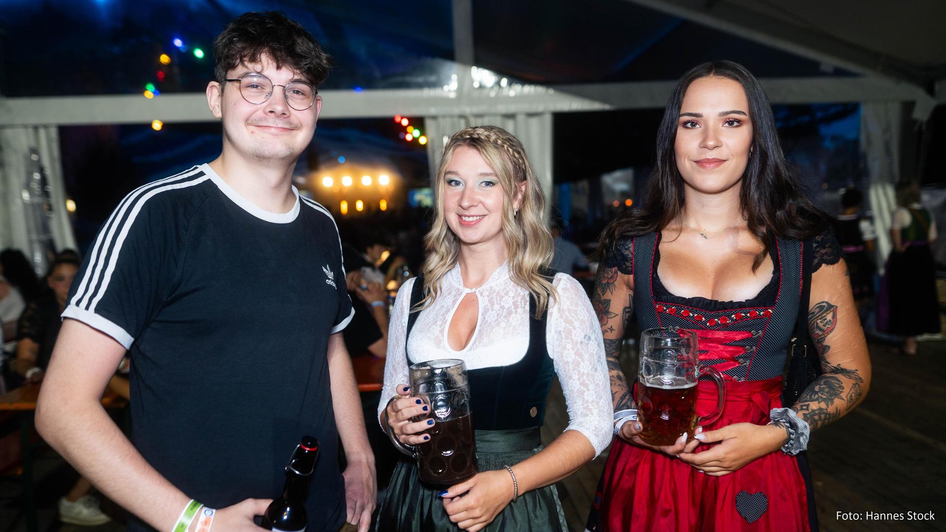 Das war die Flosser Kirwa am Samstag.  (Bild: Hannes Stock )