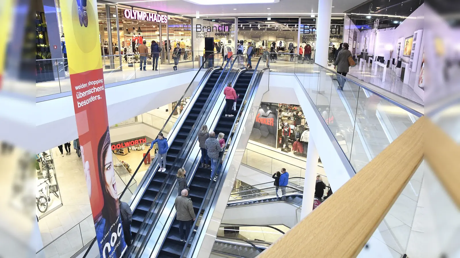 Die Modekette „Only” verlässt das Nordoberpfalz-Center in Weiden. (Archivbild: Petra Hartl)