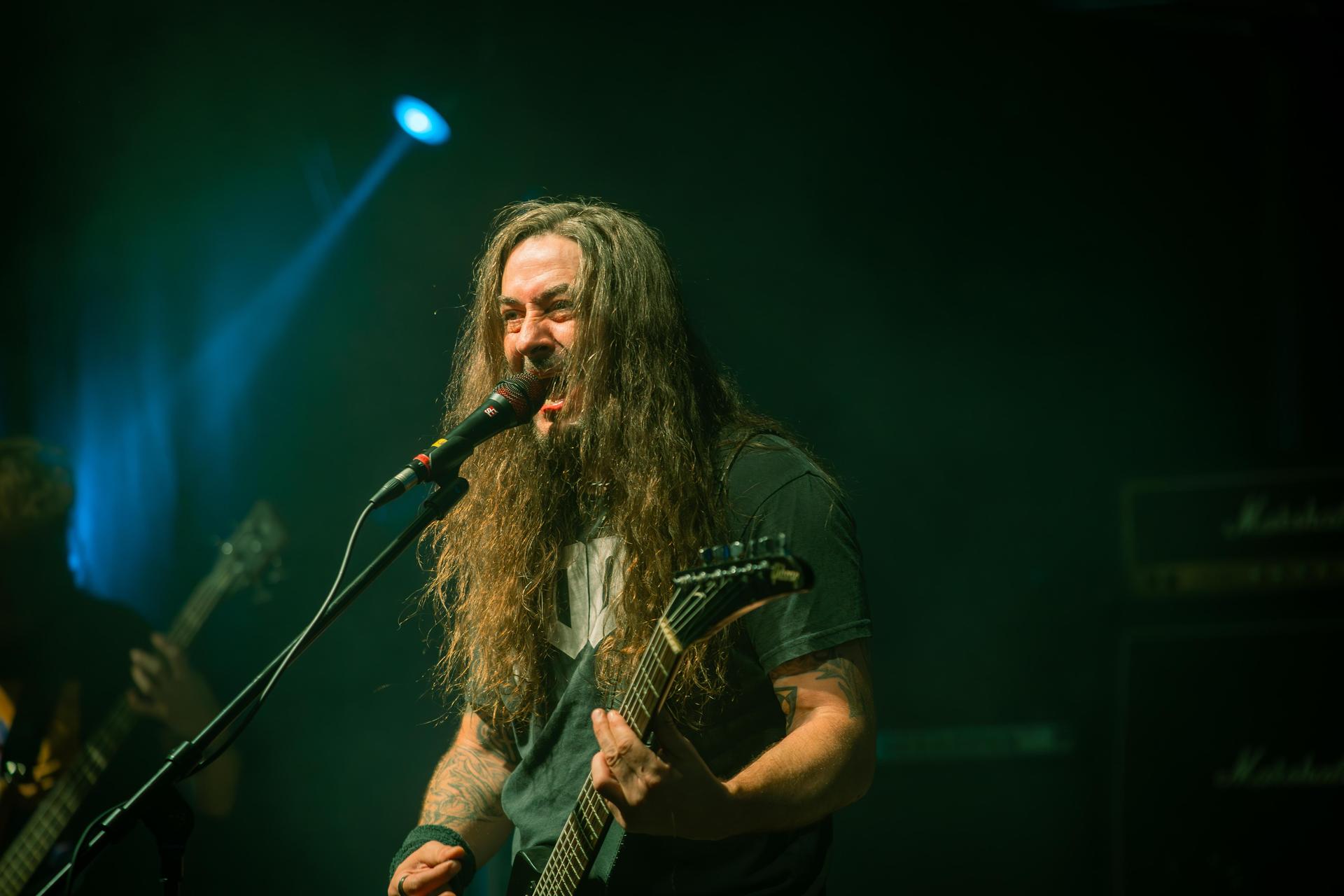 Xentrix eine Thrash-Metal-Band aus Preston, England, beim „Storm Crusher Festival” in Wurz.  (Bild: Felix Baumgartner)