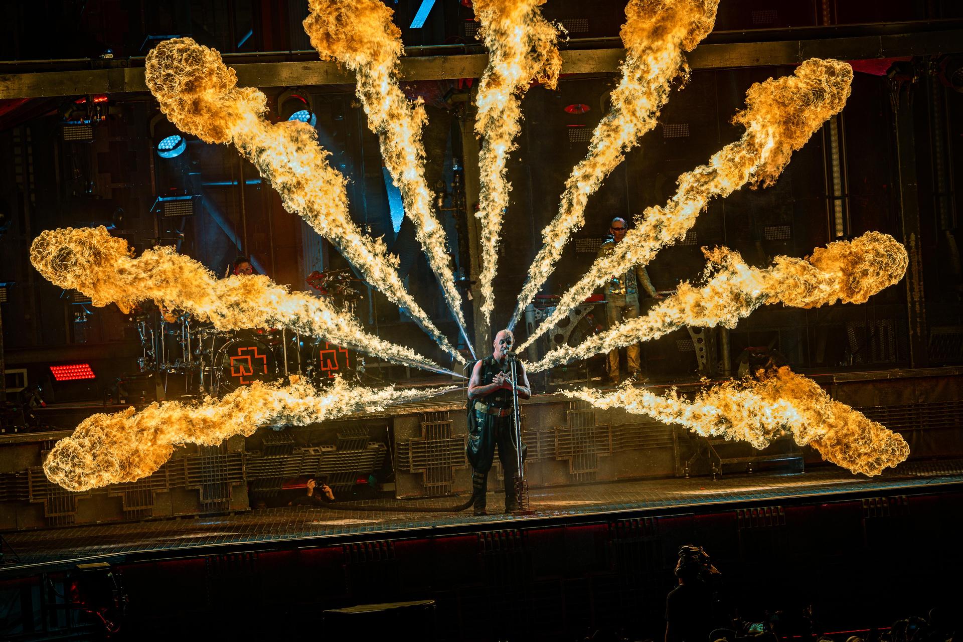 Felix Baumgartner aus Neustadt/WN fotografierte das Rammstein-Konzert in Frankfurt. (Bild: Felix Baumgartner)