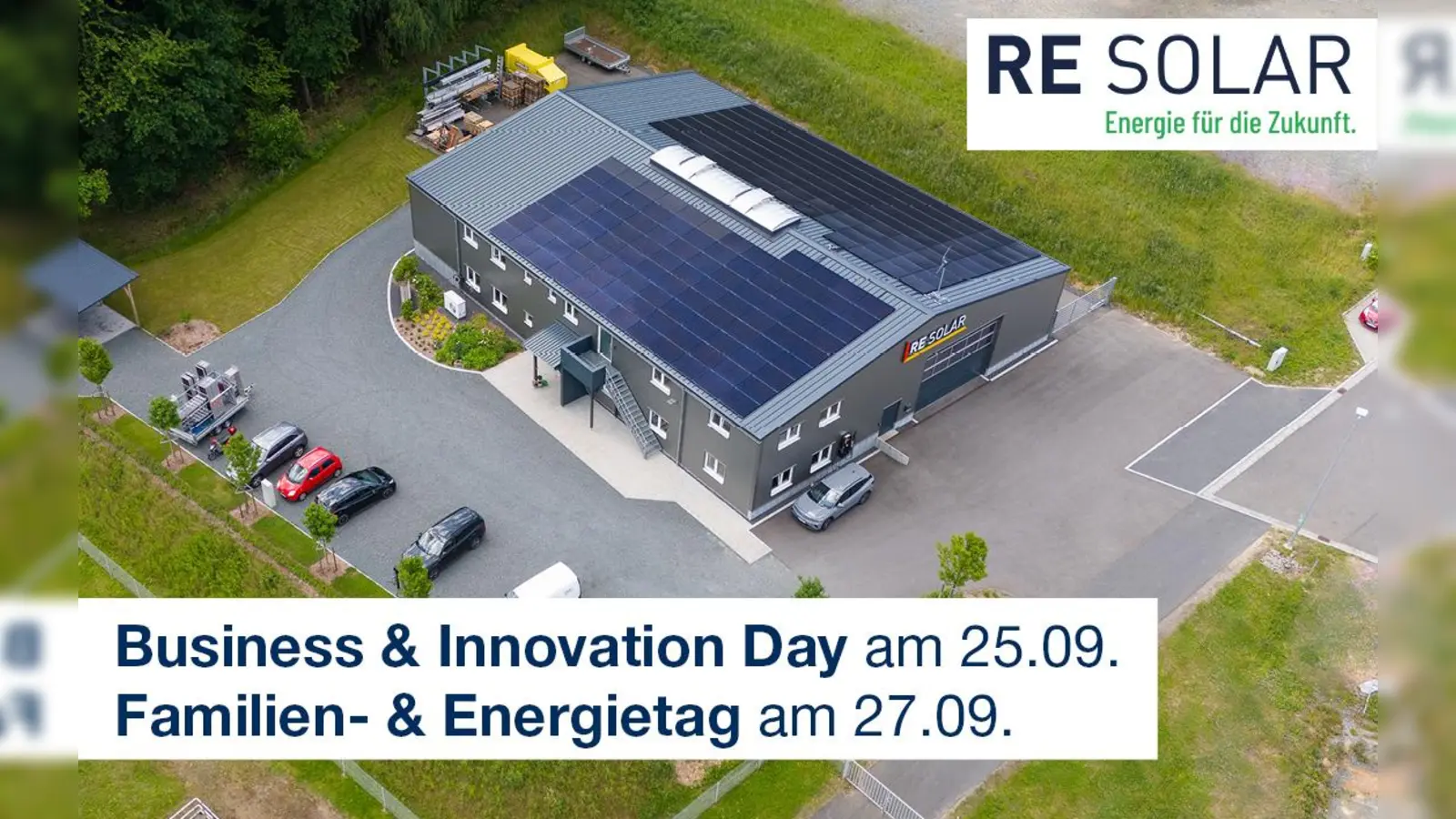 RE Solar lädt am 25. und am 27. September ein. (Bild: Bernd Schoenfelder)