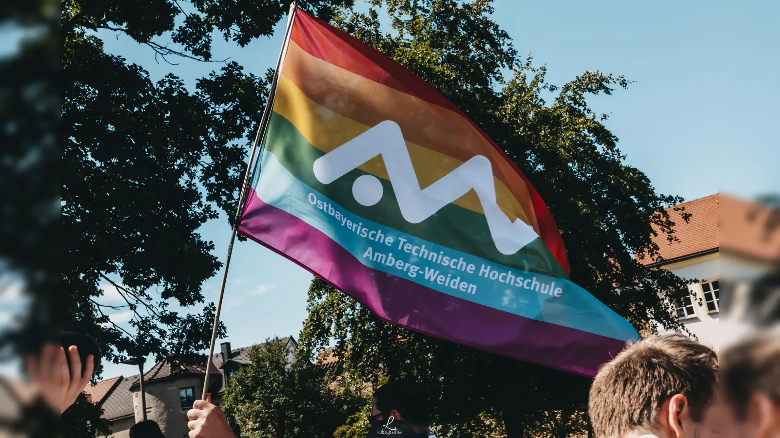 Das Netzwerk Kunterbunt Amberg veranstaltet zusammen mit dem Linkswerk Weiden den ersten CSD in Weiden. (Archivbild: Leonie Hartung)