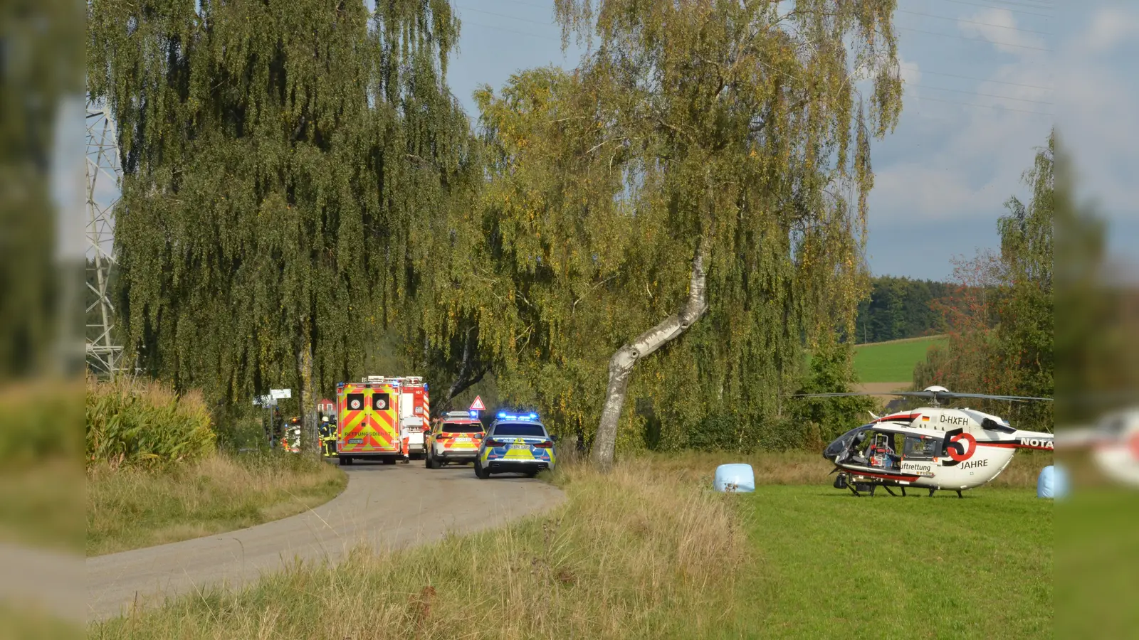 In Fiedlbühl bei Vohenstrauß ereignete sich am Montag ein Verkehrsunfall. (Bild: dob)