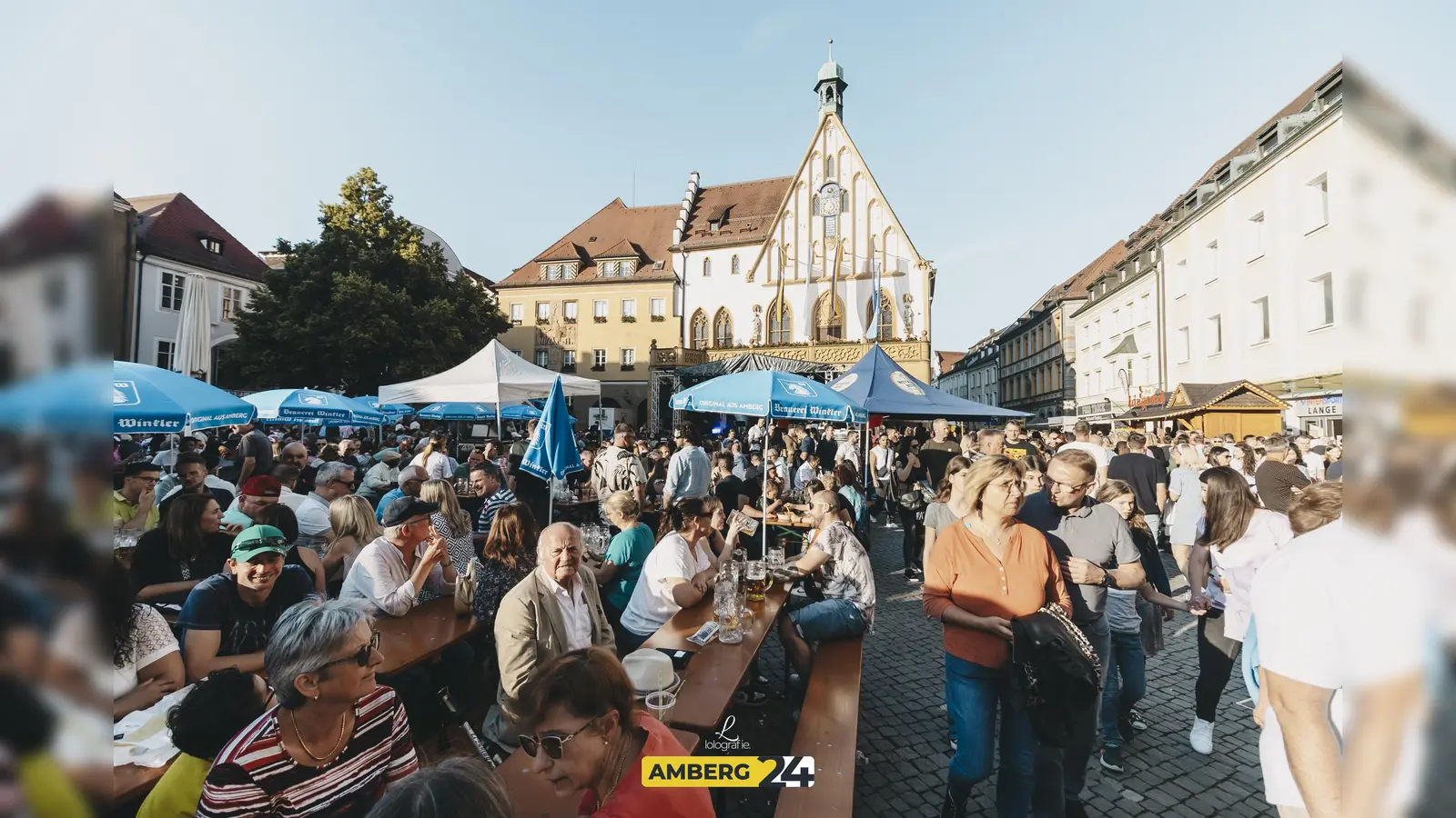 So war das Amberger Altstadtfest 2024. (Bild: Lolografie)