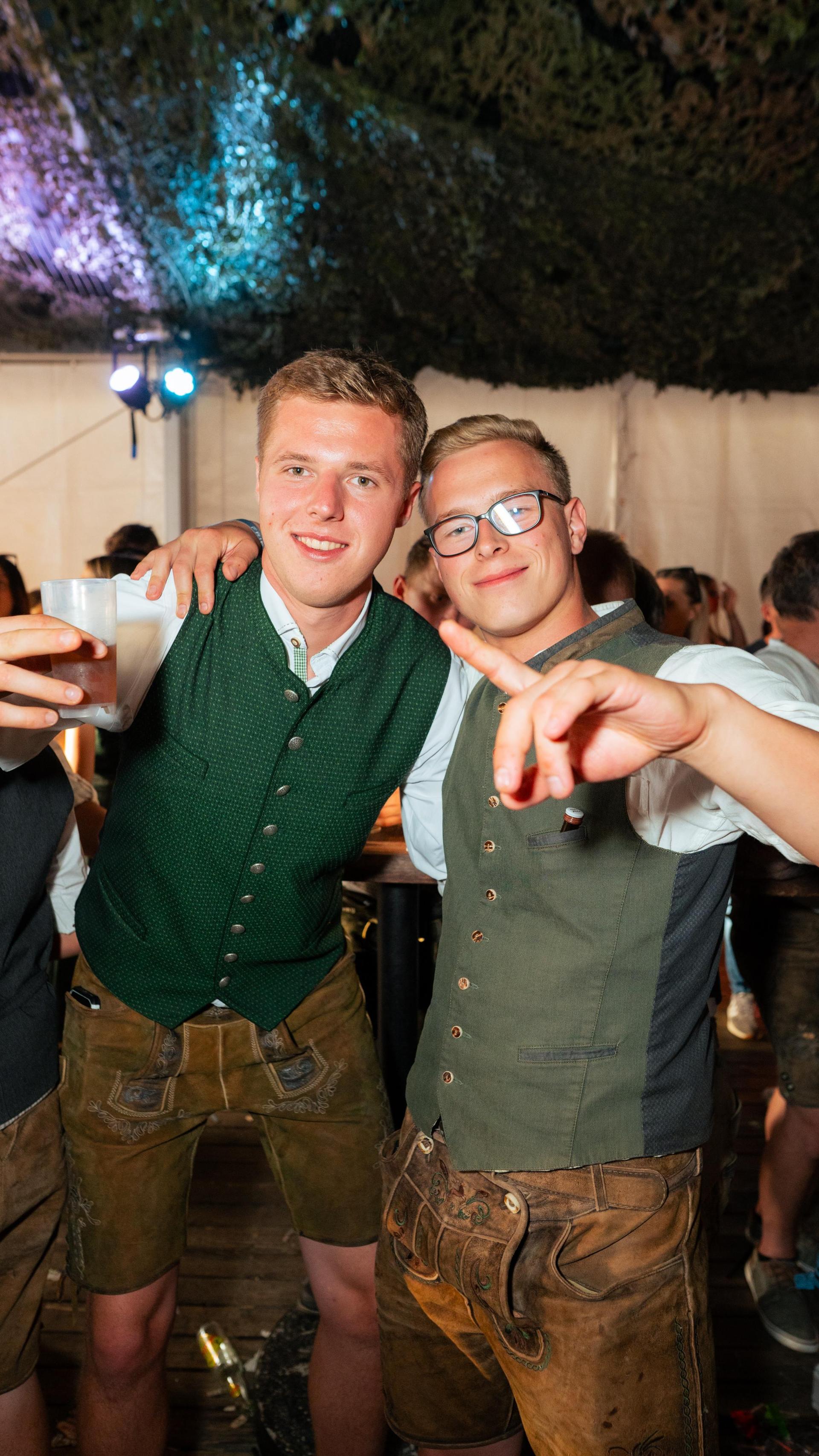 Das Finale der Kirwa in Floss. (Bild: Hannes Stock)