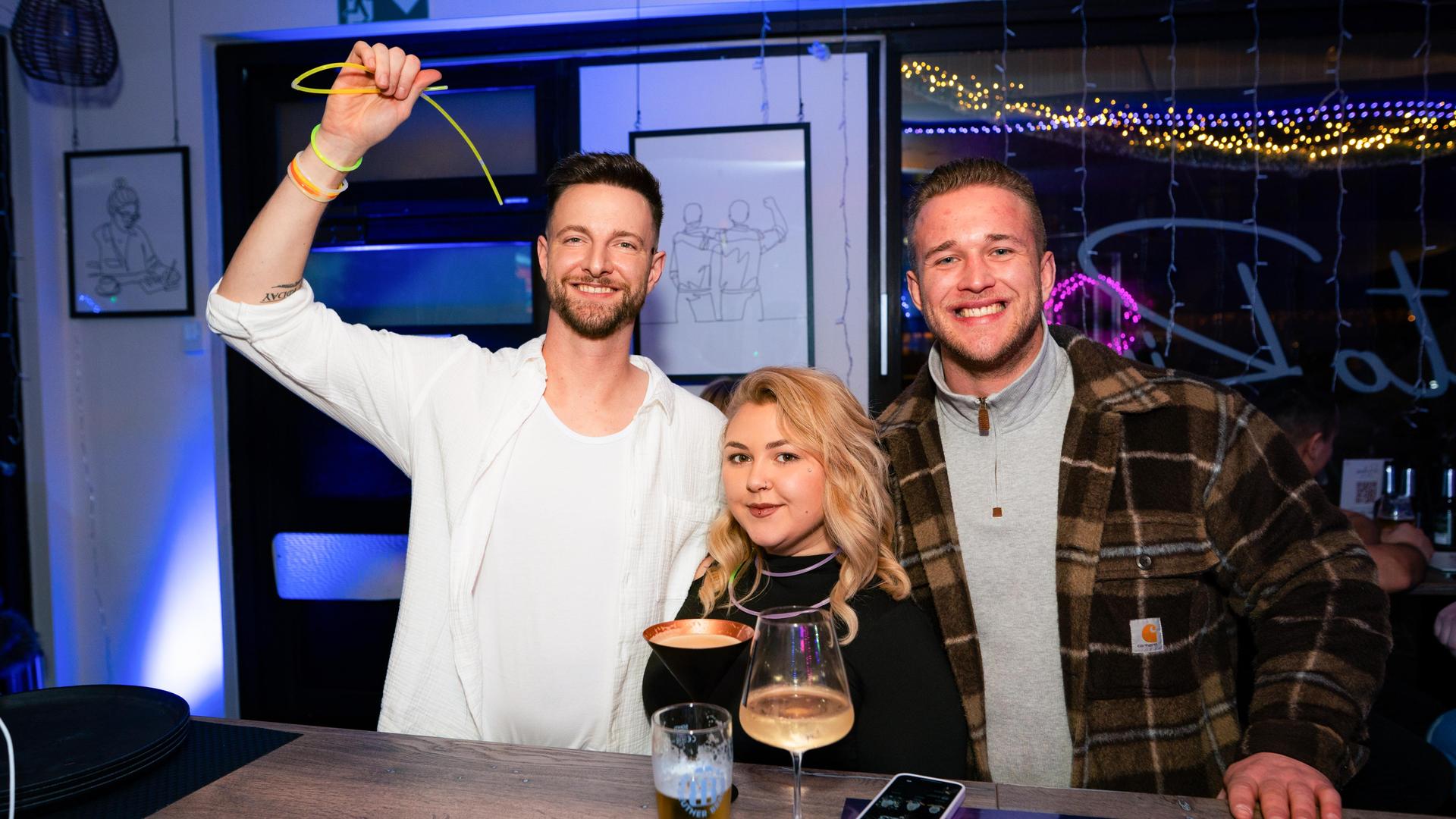 Am Freitag habt ihr beim Feiern in der SantoRino Bar ordentlich Gas gegeben. (Bild: Hannes Stock)