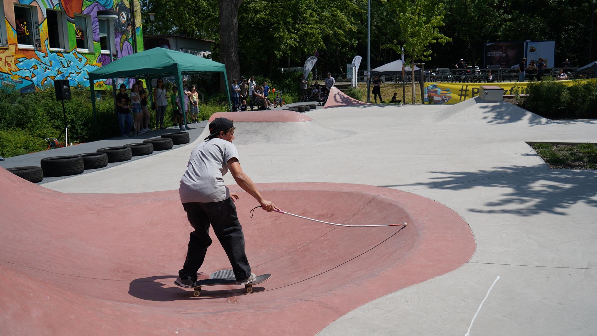 Der 2. Skatecontest in Weiden.  (Bild: mcl)