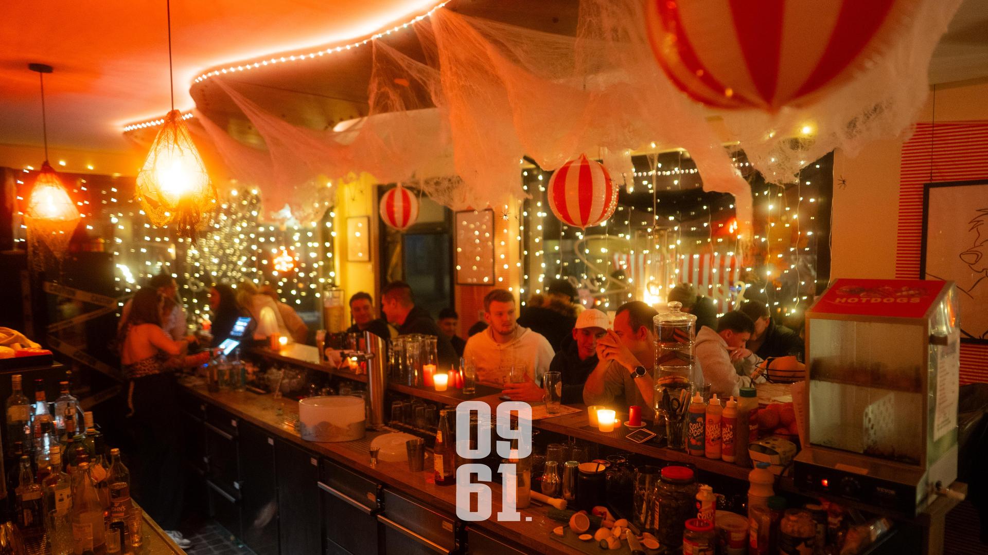 Am Freitag wurde im SantoRino nochmal verspätet Halloween gefeiert! (Bild: Hannes Stock)